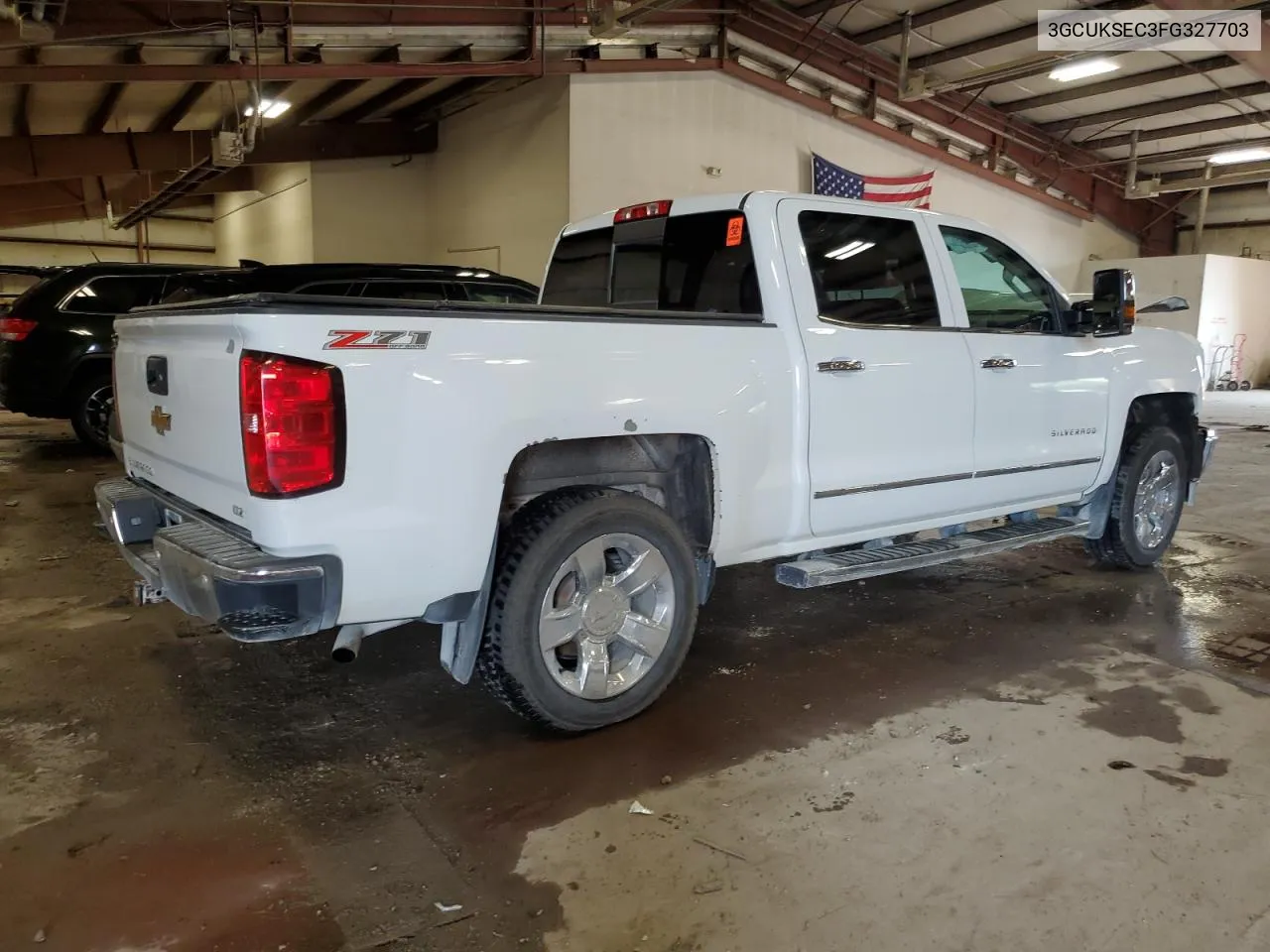 2015 Chevrolet Silverado K1500 Ltz VIN: 3GCUKSEC3FG327703 Lot: 67515964