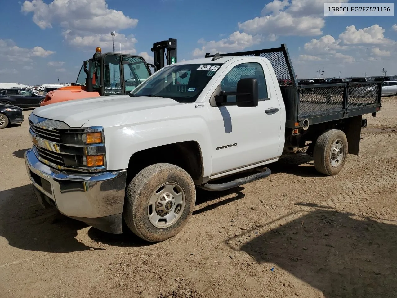 2015 Chevrolet Silverado C2500 Heavy Duty VIN: 1GB0CUEG2FZ521136 Lot: 67530154