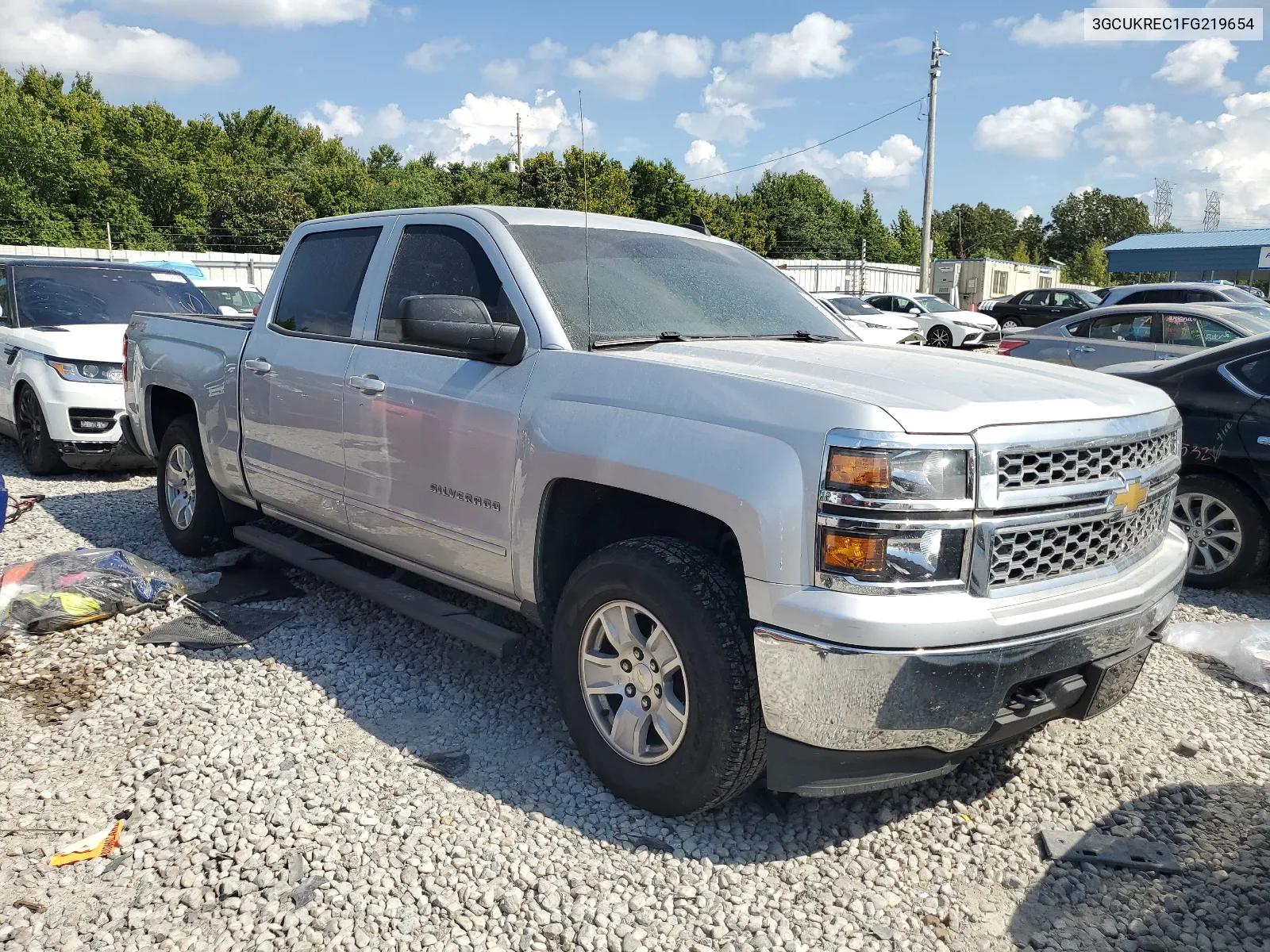 2015 Chevrolet Silverado K1500 Lt VIN: 3GCUKREC1FG219654 Lot: 67537214