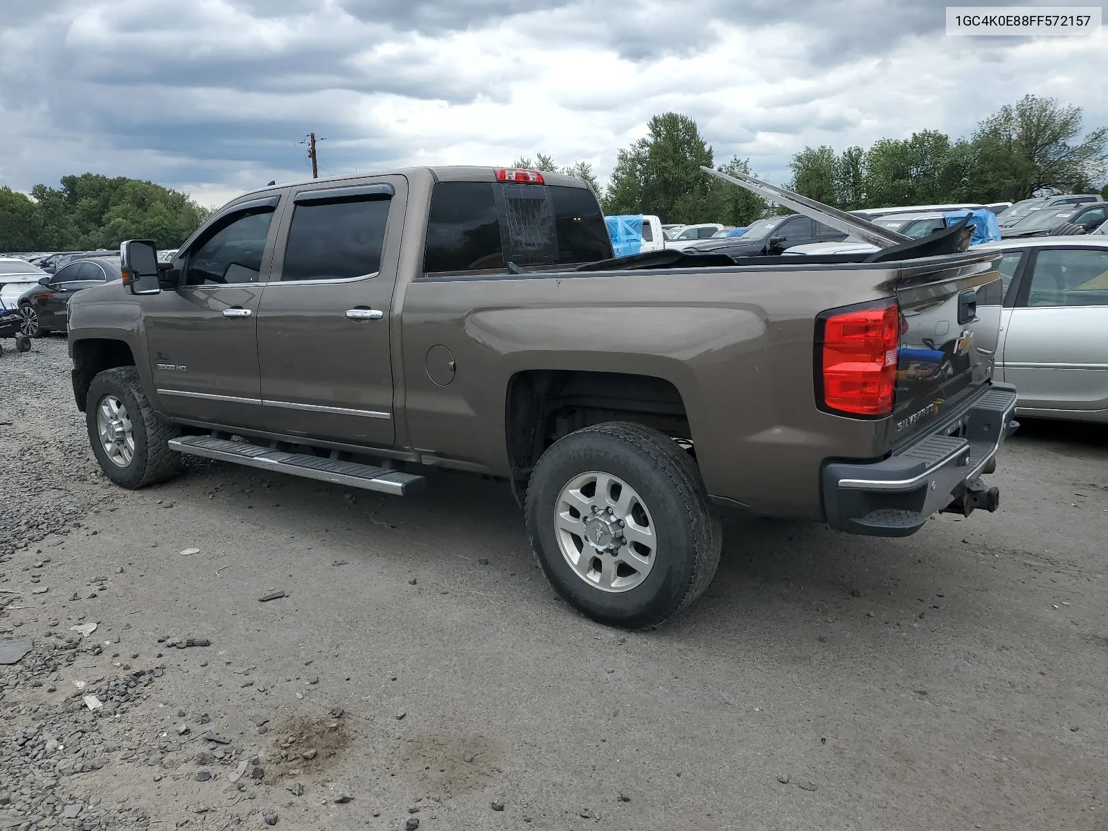 1GC4K0E88FF572157 2015 Chevrolet Silverado K3500 Ltz