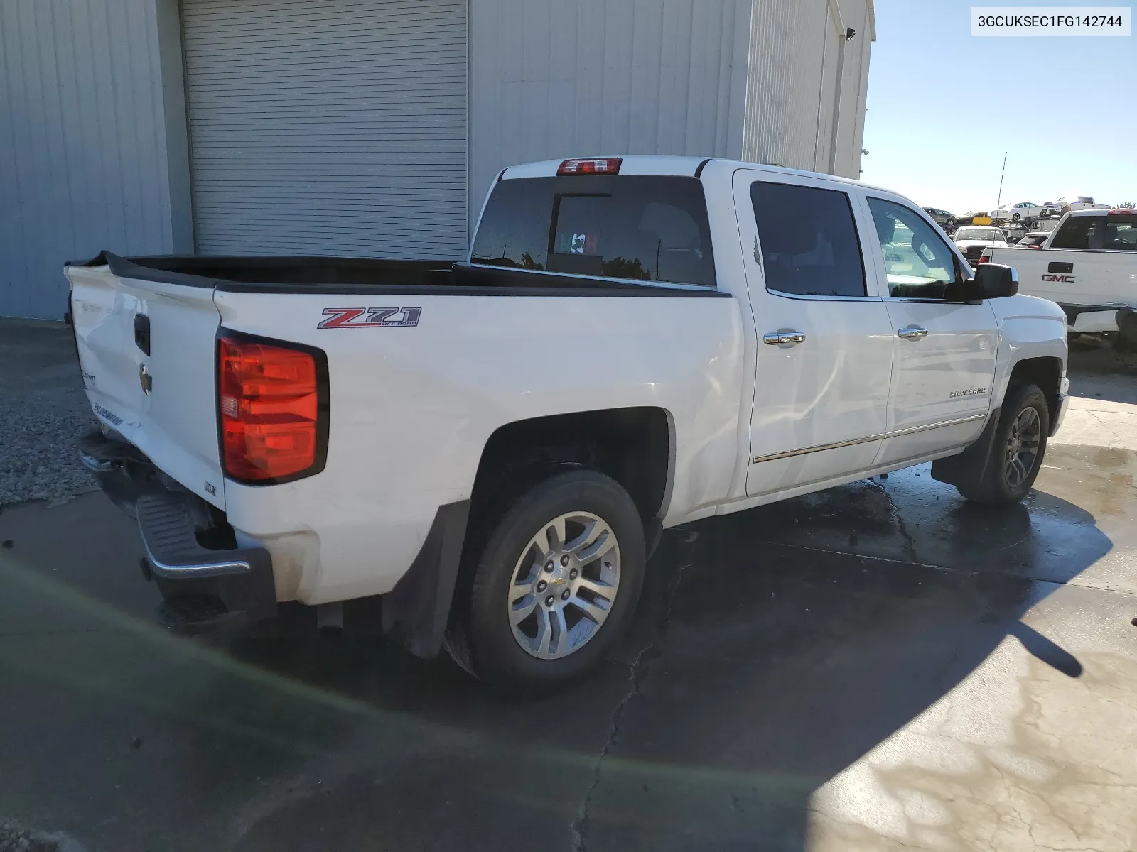 2015 Chevrolet Silverado K1500 Ltz VIN: 3GCUKSEC1FG142744 Lot: 67609144