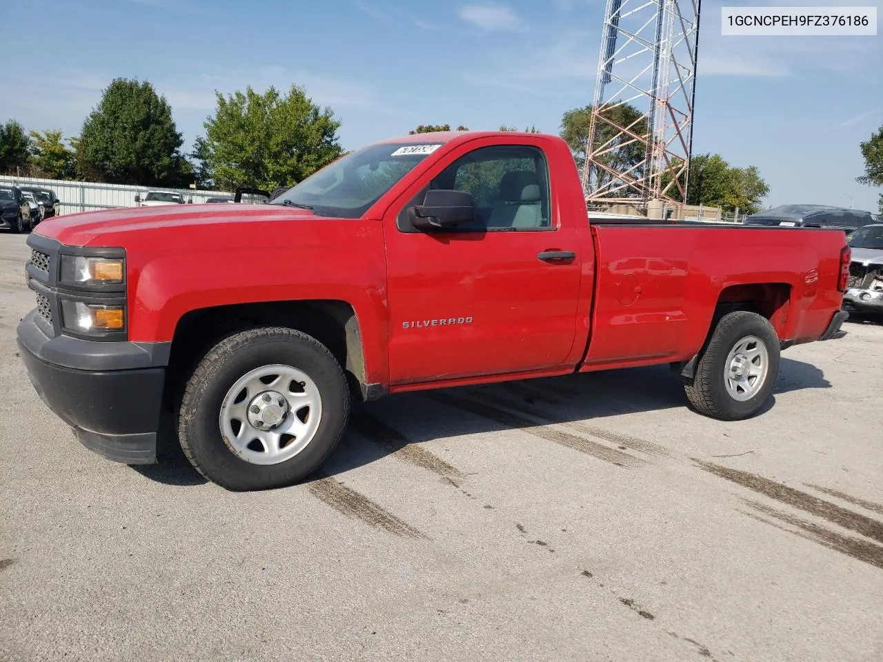 2015 Chevrolet Silverado C1500 VIN: 1GCNCPEH9FZ376186 Lot: 67611534