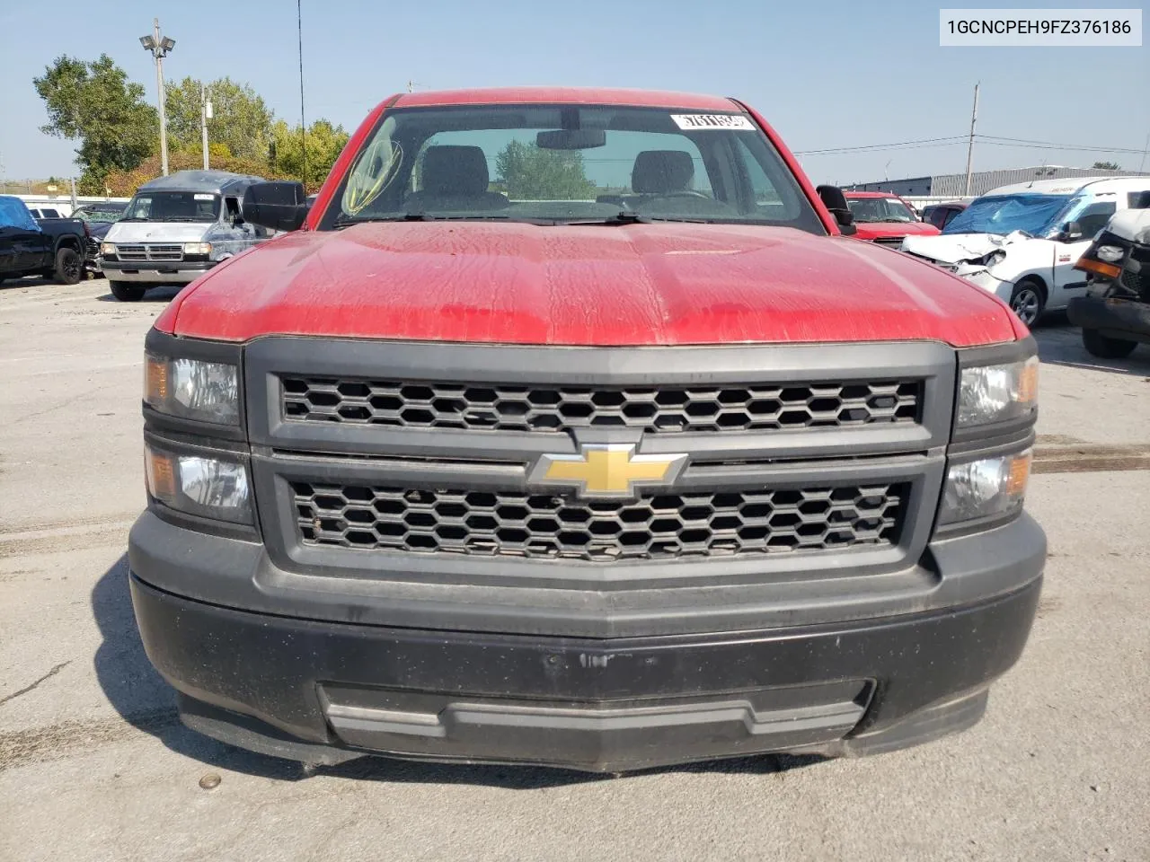 2015 Chevrolet Silverado C1500 VIN: 1GCNCPEH9FZ376186 Lot: 67611534