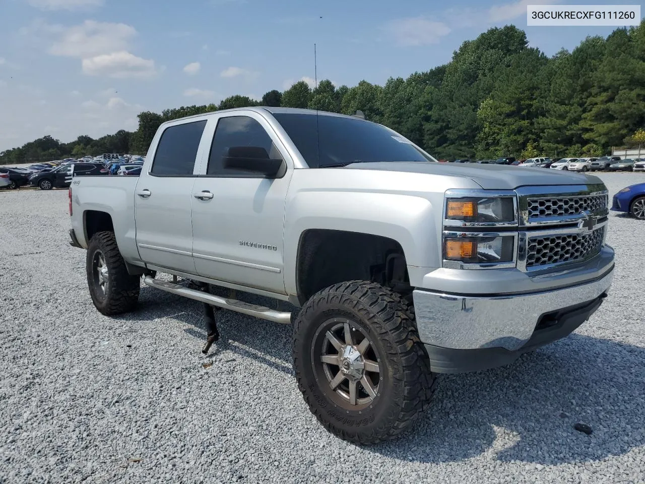 3GCUKRECXFG111260 2015 Chevrolet Silverado K1500 Lt