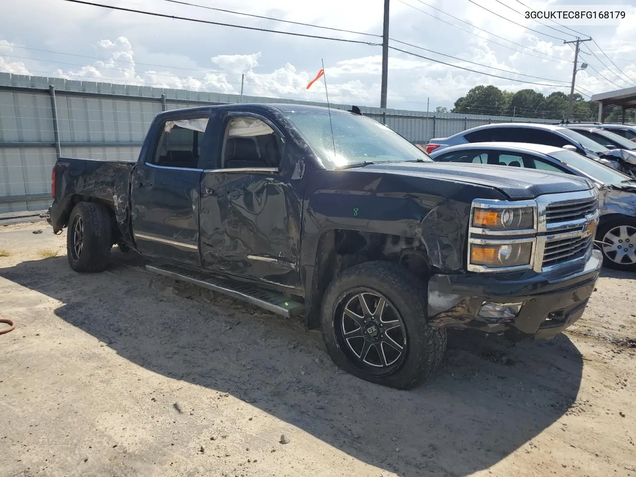 2015 Chevrolet Silverado K1500 High Country VIN: 3GCUKTEC8FG168179 Lot: 67701454