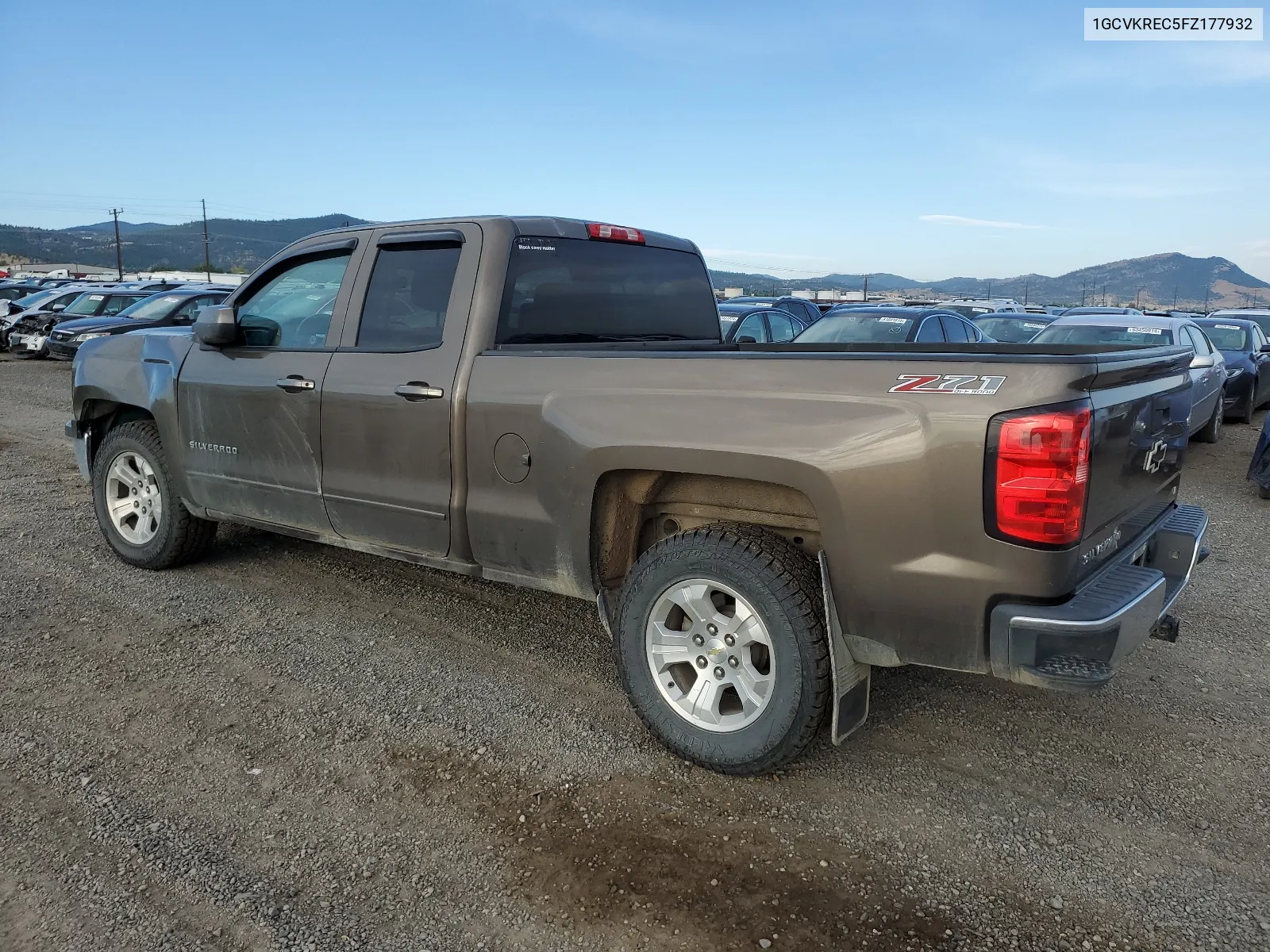 2015 Chevrolet Silverado K1500 Lt VIN: 1GCVKREC5FZ177932 Lot: 67757254