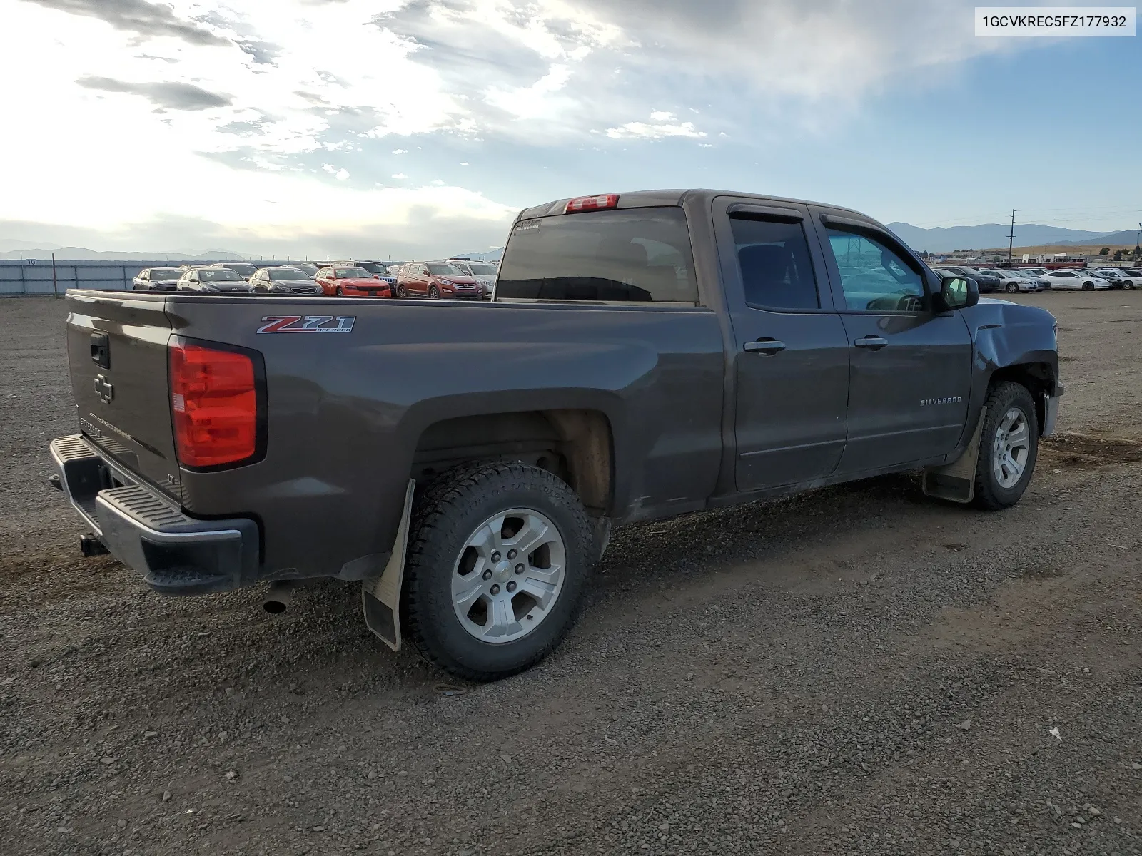 1GCVKREC5FZ177932 2015 Chevrolet Silverado K1500 Lt