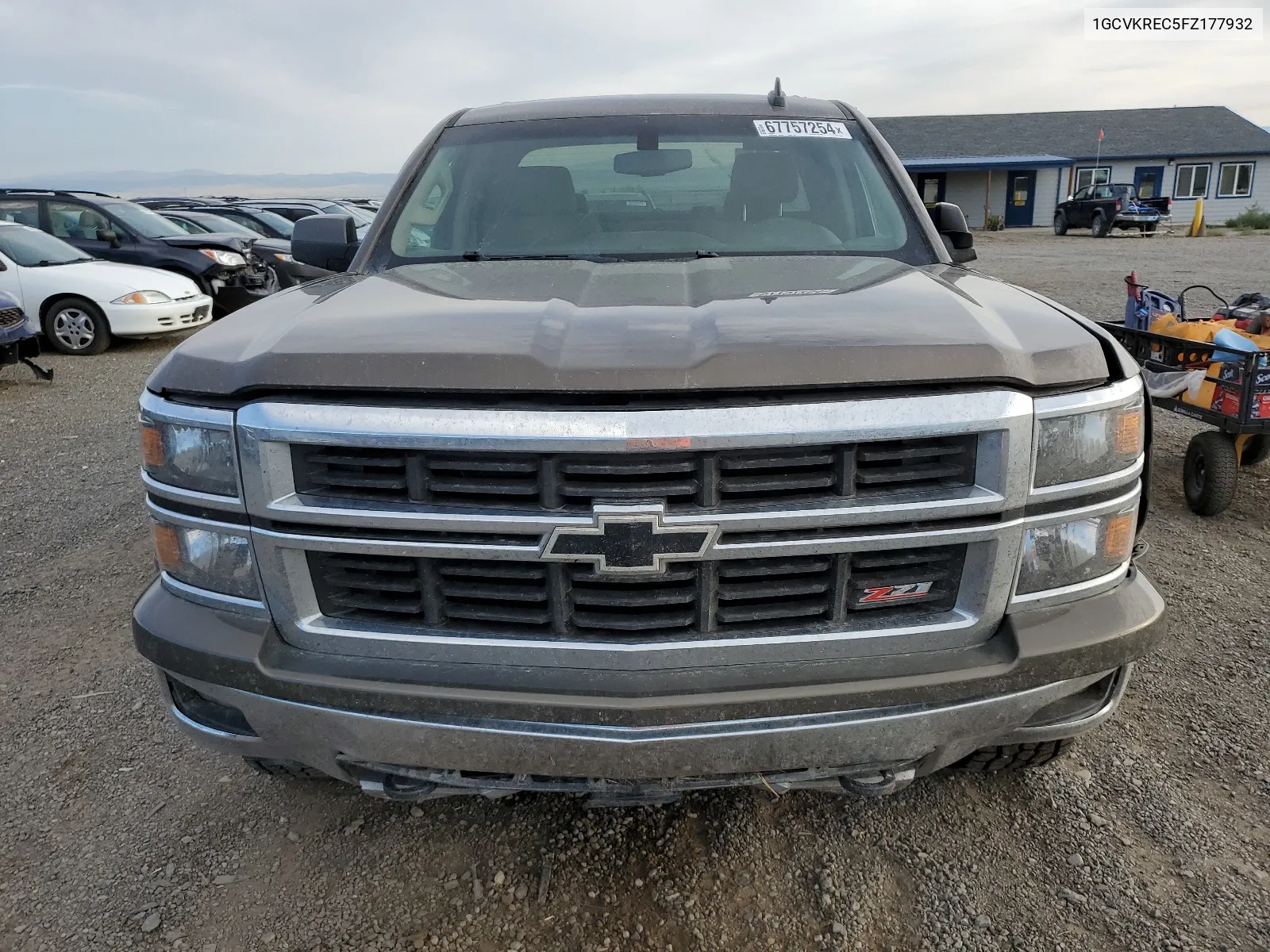 2015 Chevrolet Silverado K1500 Lt VIN: 1GCVKREC5FZ177932 Lot: 67757254