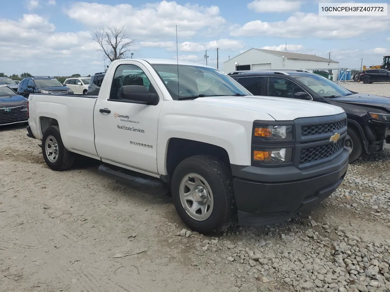 2015 Chevrolet Silverado C1500 VIN: 1GCNCPEH3FZ407772 Lot: 67829744