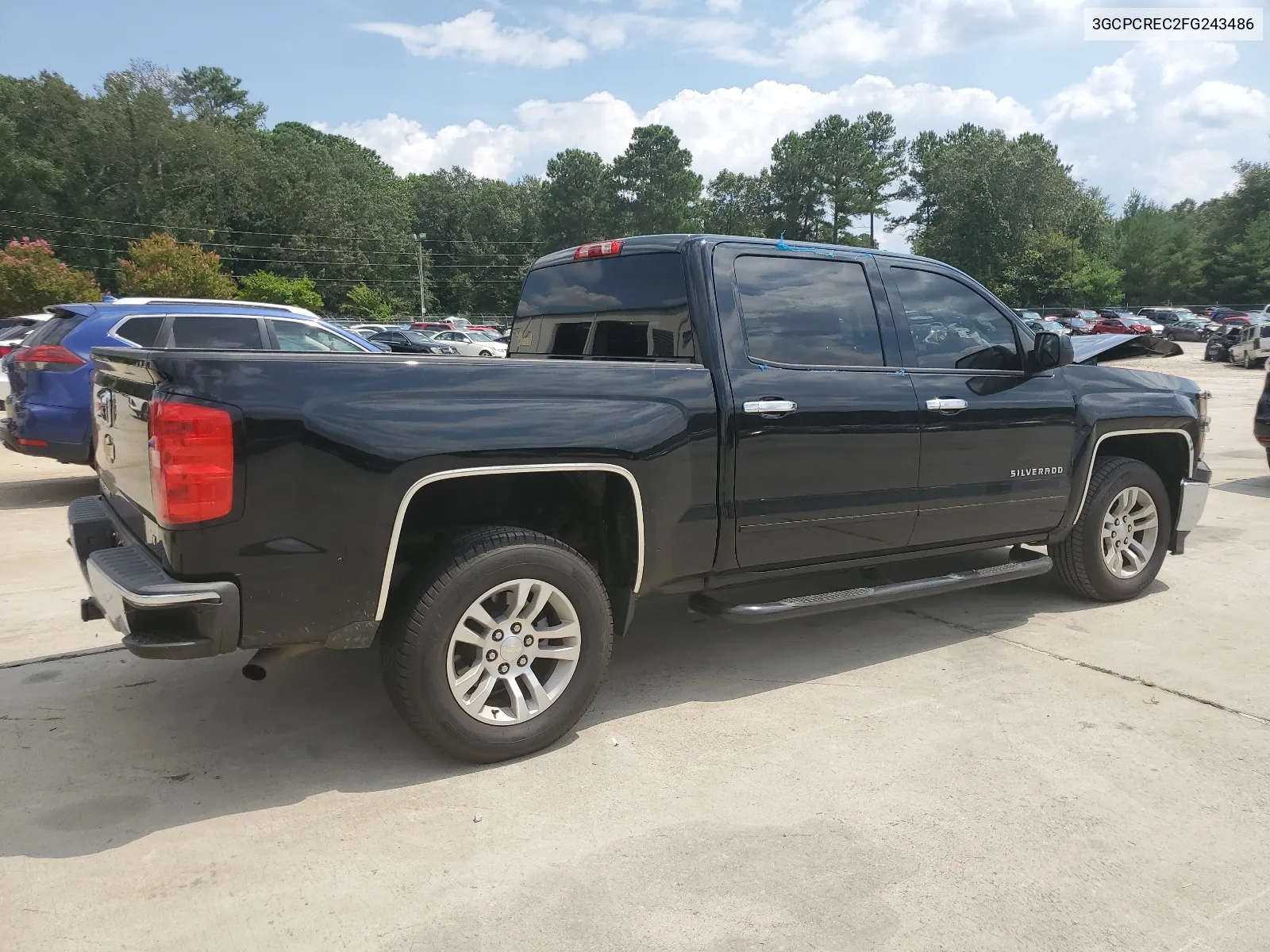 2015 Chevrolet Silverado C1500 Lt VIN: 3GCPCREC2FG243486 Lot: 67851334