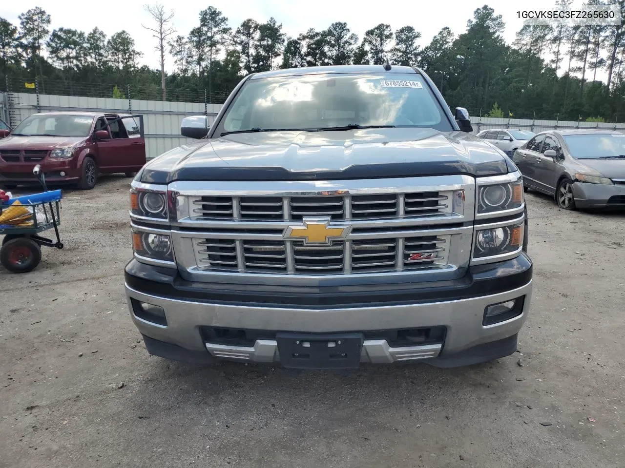 1GCVKSEC3FZ265630 2015 Chevrolet Silverado K1500 Ltz