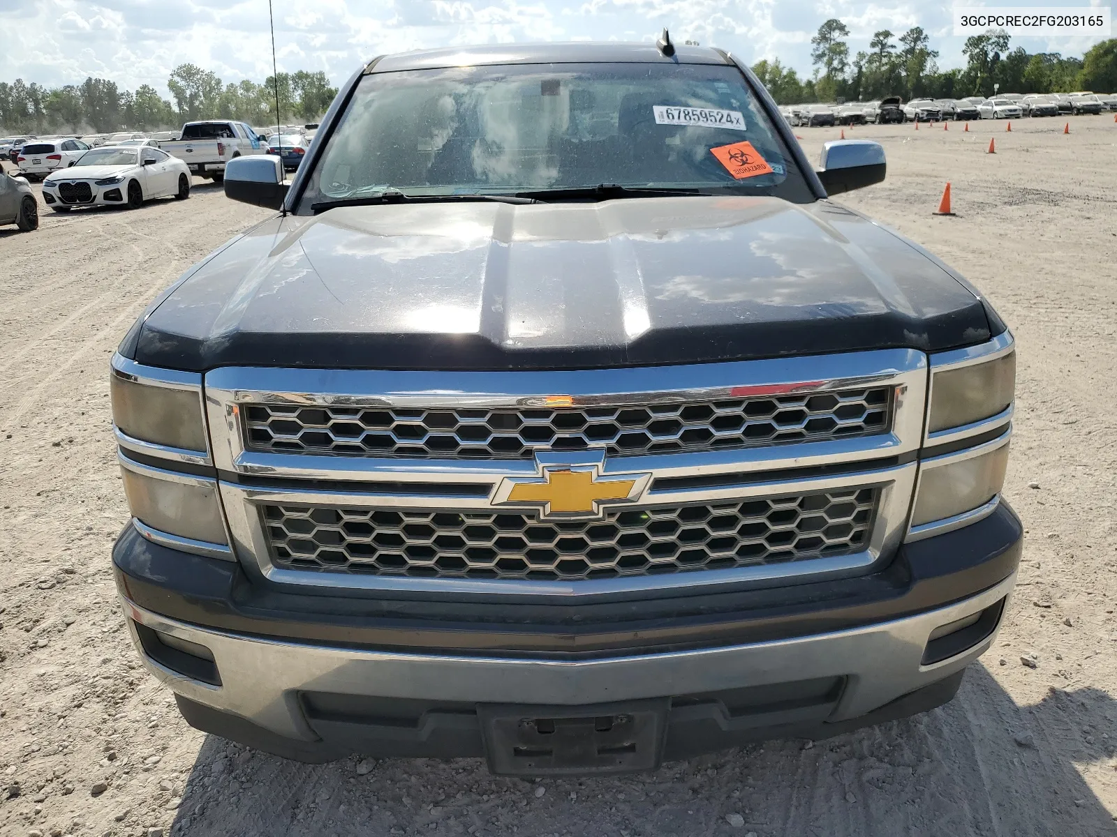 2015 Chevrolet Silverado C1500 Lt VIN: 3GCPCREC2FG203165 Lot: 67859524