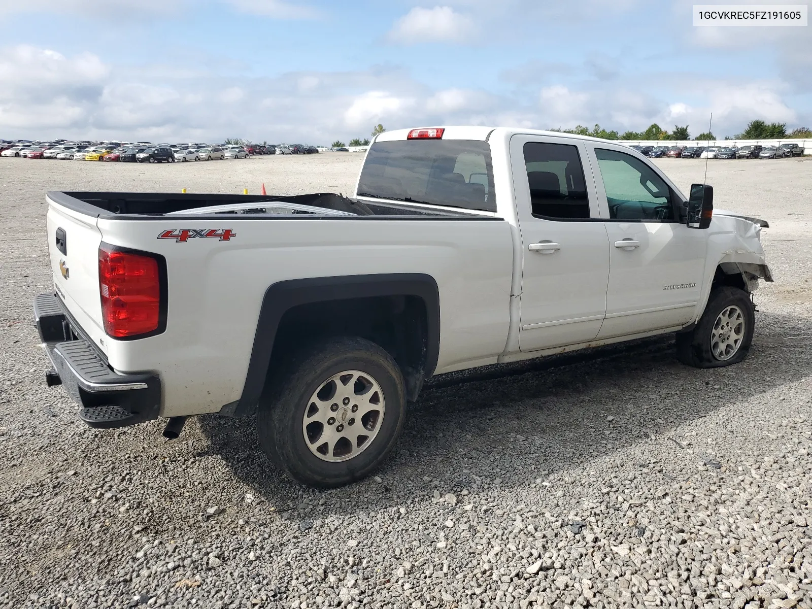 1GCVKREC5FZ191605 2015 Chevrolet Silverado K1500 Lt