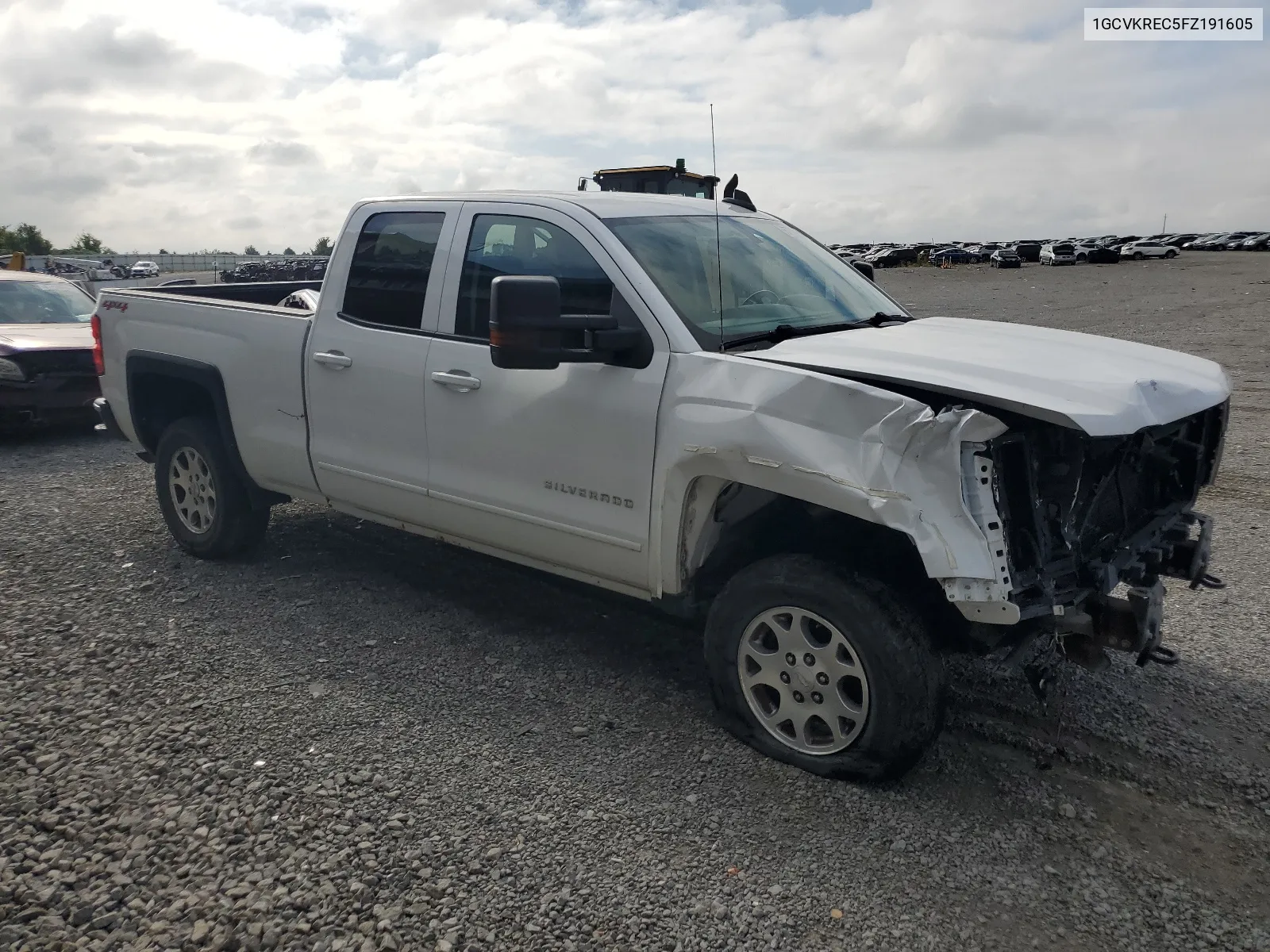 1GCVKREC5FZ191605 2015 Chevrolet Silverado K1500 Lt