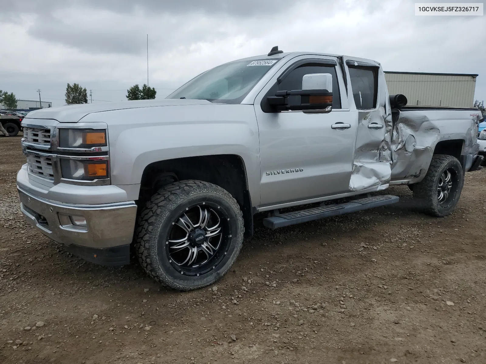 2015 Chevrolet Silverado K1500 Ltz VIN: 1GCVKSEJ5FZ326717 Lot: 67952564