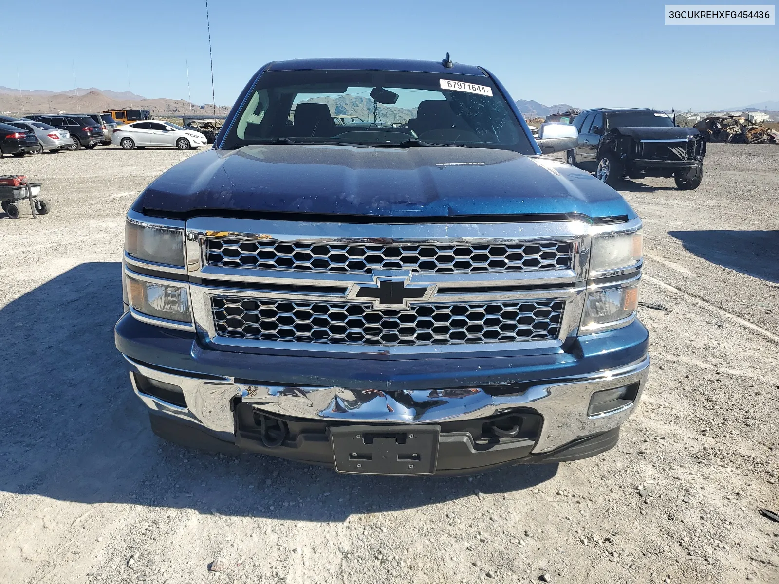 2015 Chevrolet Silverado K1500 Lt VIN: 3GCUKREHXFG454436 Lot: 67971644