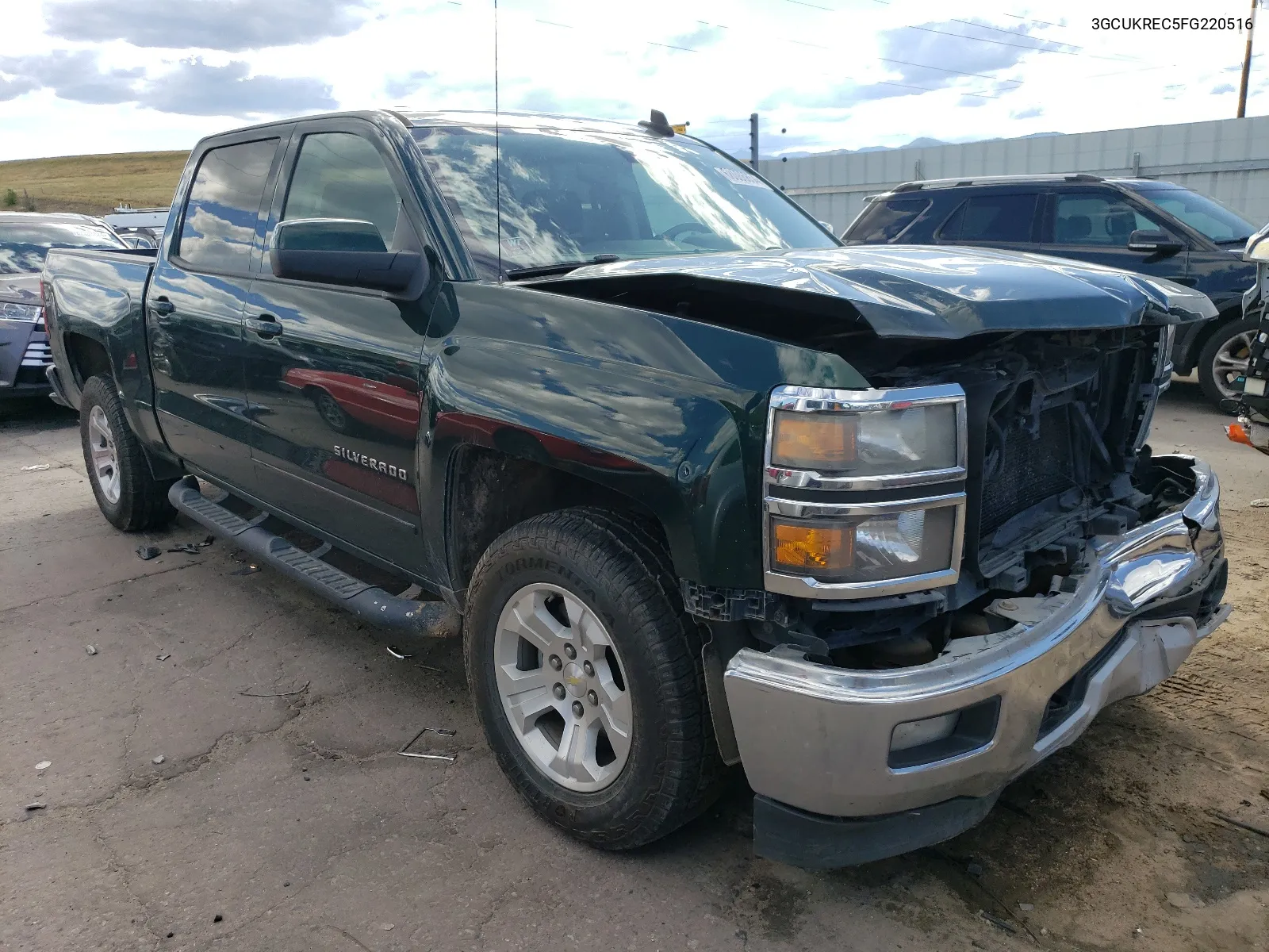 2015 Chevrolet Silverado K1500 Lt VIN: 3GCUKREC5FG220516 Lot: 68086854