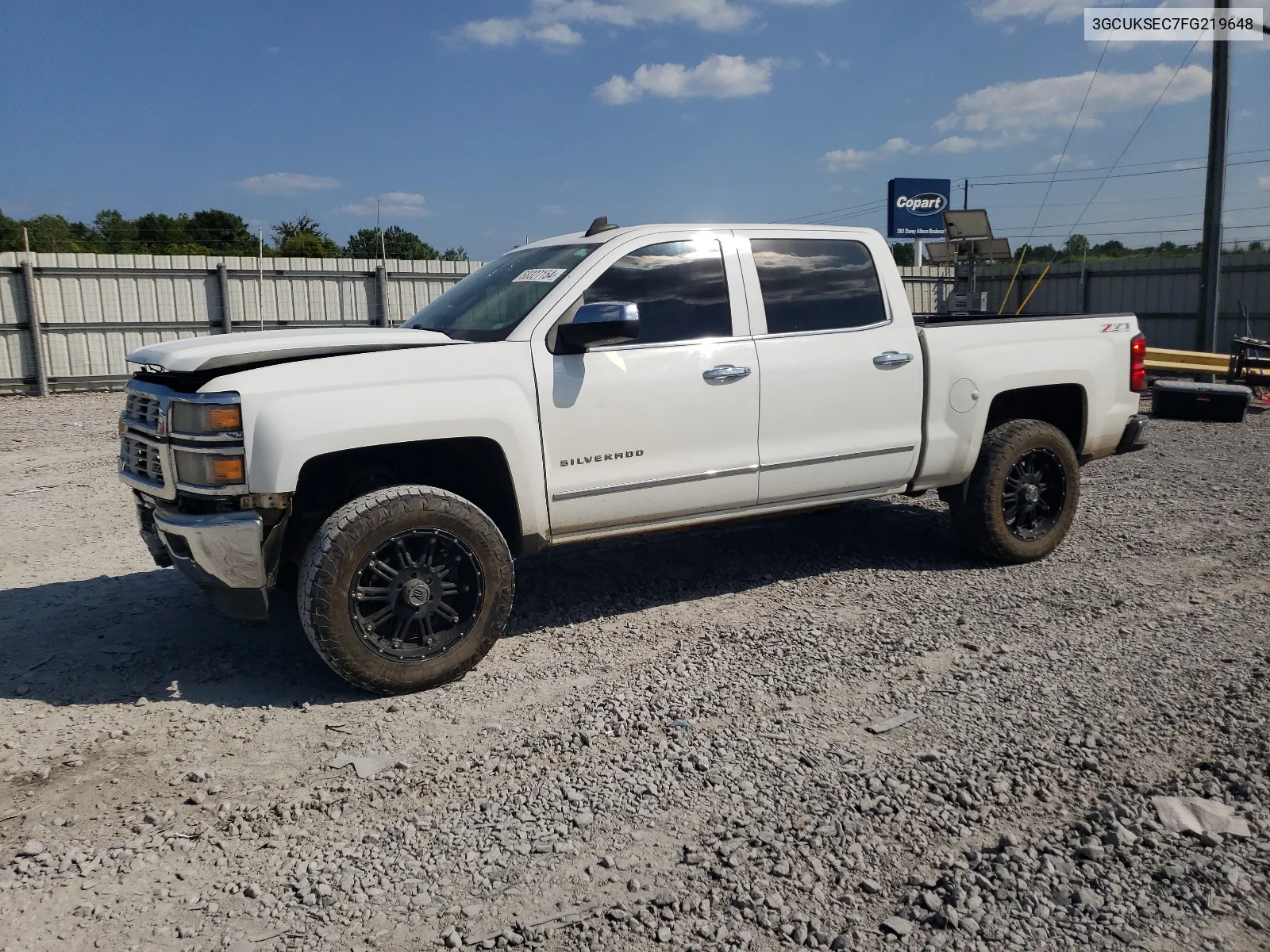 2015 Chevrolet Silverado K1500 Ltz VIN: 3GCUKSEC7FG219648 Lot: 68327154