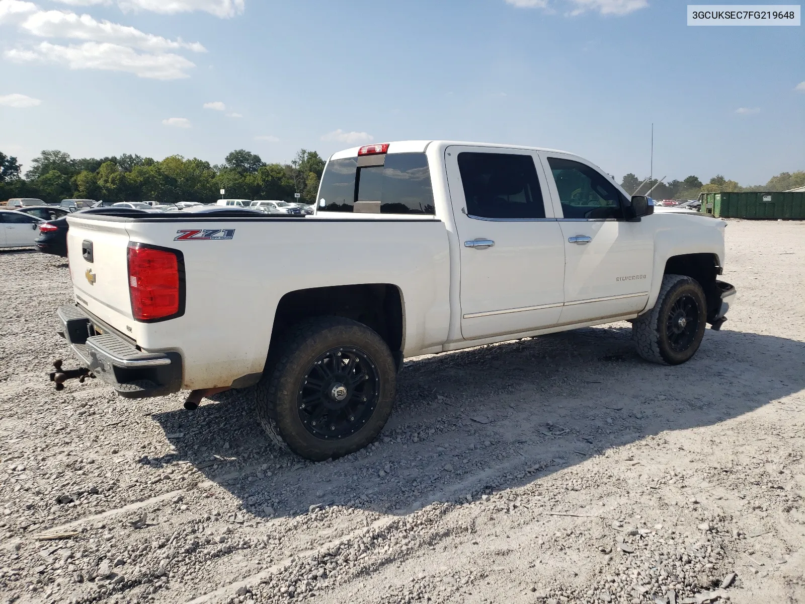 2015 Chevrolet Silverado K1500 Ltz VIN: 3GCUKSEC7FG219648 Lot: 68327154