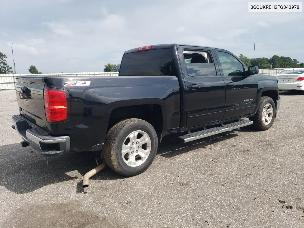 2015 Chevrolet Silverado K1500 Lt VIN: 3GCUKREH2FG340978 Lot: 68333974