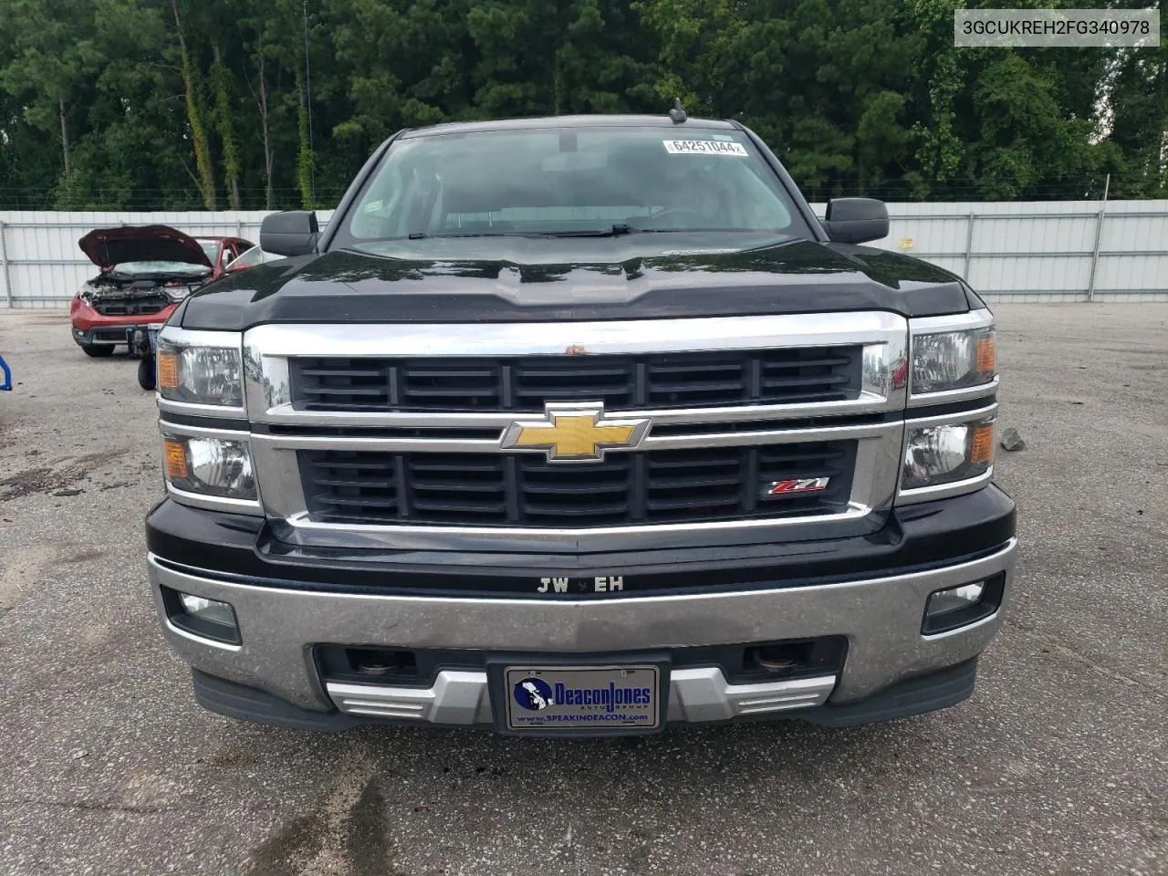 2015 Chevrolet Silverado K1500 Lt VIN: 3GCUKREH2FG340978 Lot: 68333974