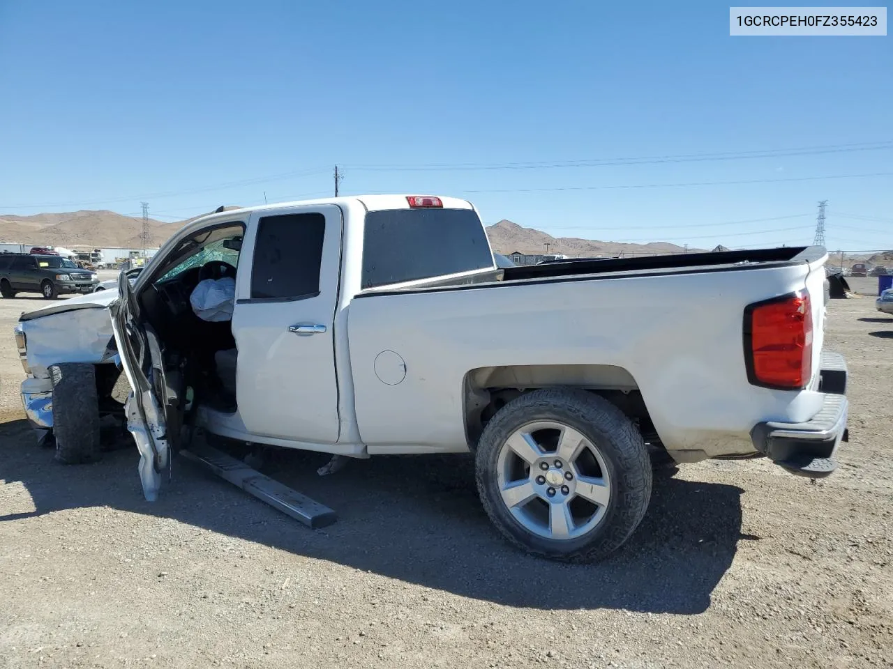 2015 Chevrolet Silverado C1500 VIN: 1GCRCPEH0FZ355423 Lot: 68394304