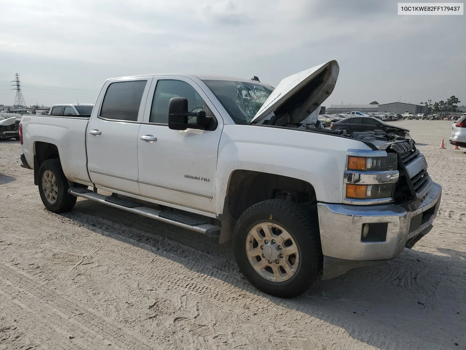 2015 Chevrolet Silverado K2500 Heavy Duty Ltz VIN: 1GC1KWE82FF179437 Lot: 68445504