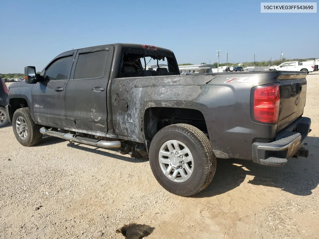 2015 Chevrolet Silverado K2500 Heavy Duty Lt VIN: 1GC1KVEG3FF543690 Lot: 68560354