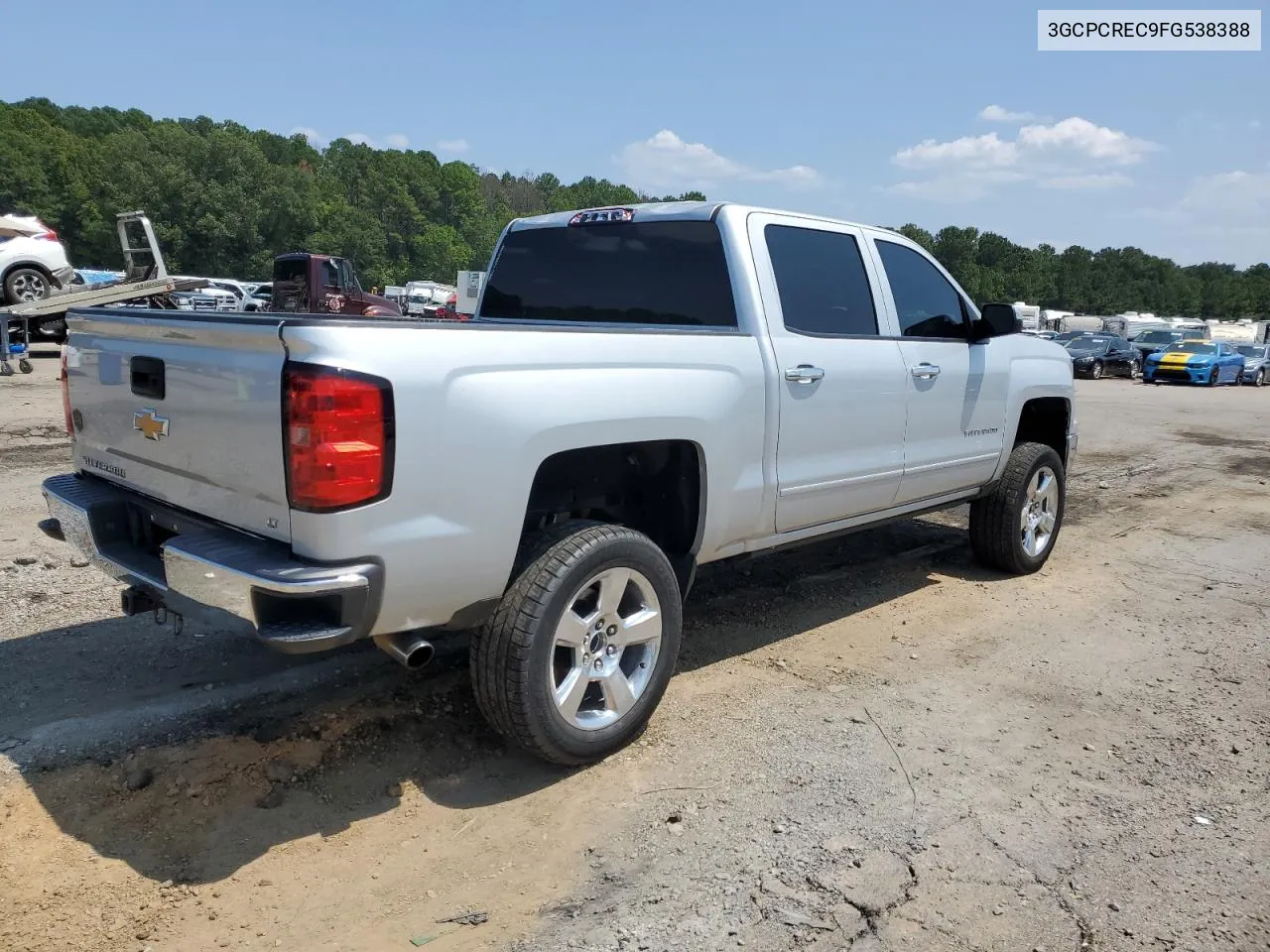 2015 Chevrolet Silverado C1500 Lt VIN: 3GCPCREC9FG538388 Lot: 68673974