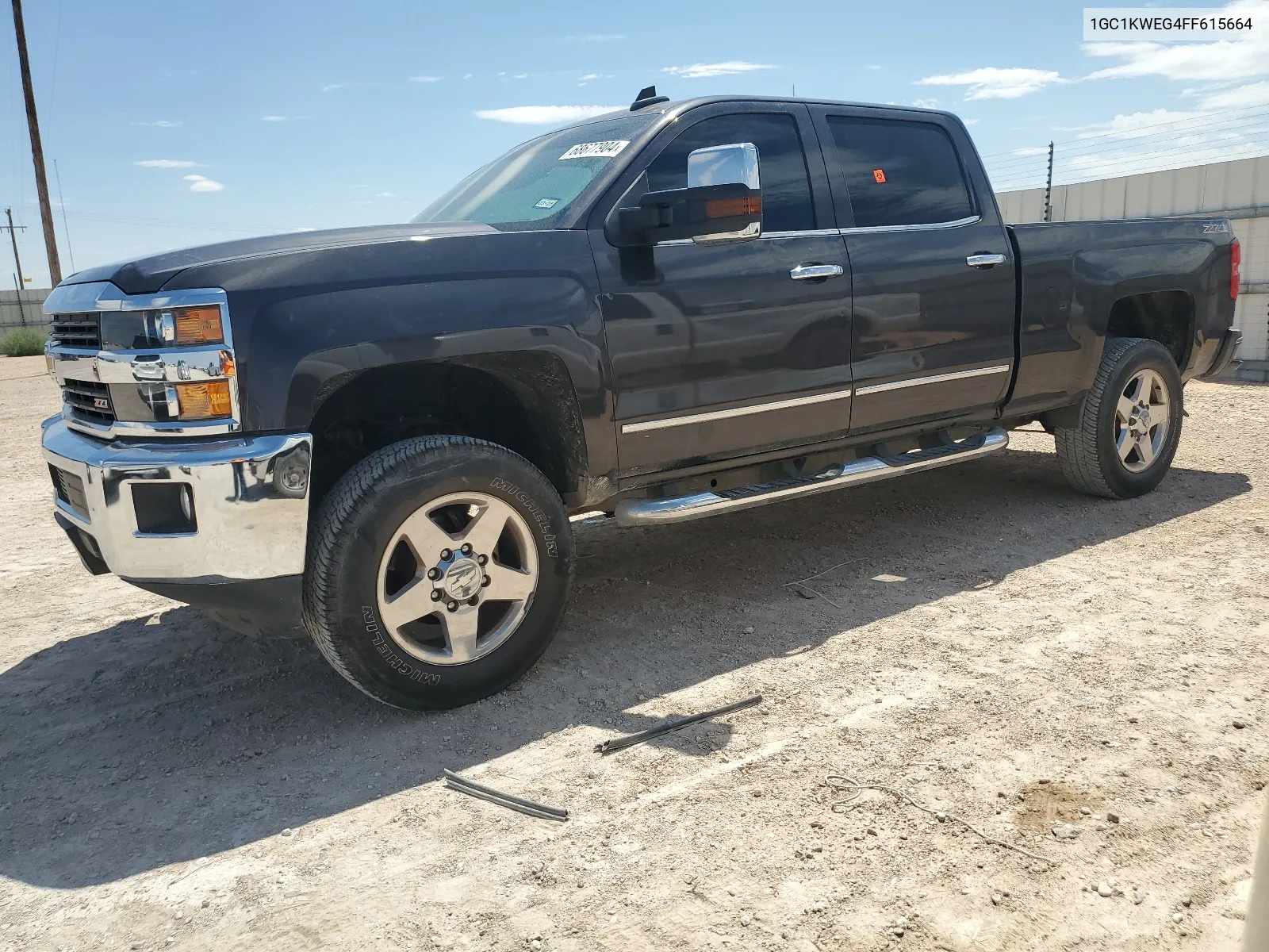 2015 Chevrolet Silverado K2500 Heavy Duty Ltz VIN: 1GC1KWEG4FF615664 Lot: 68677904