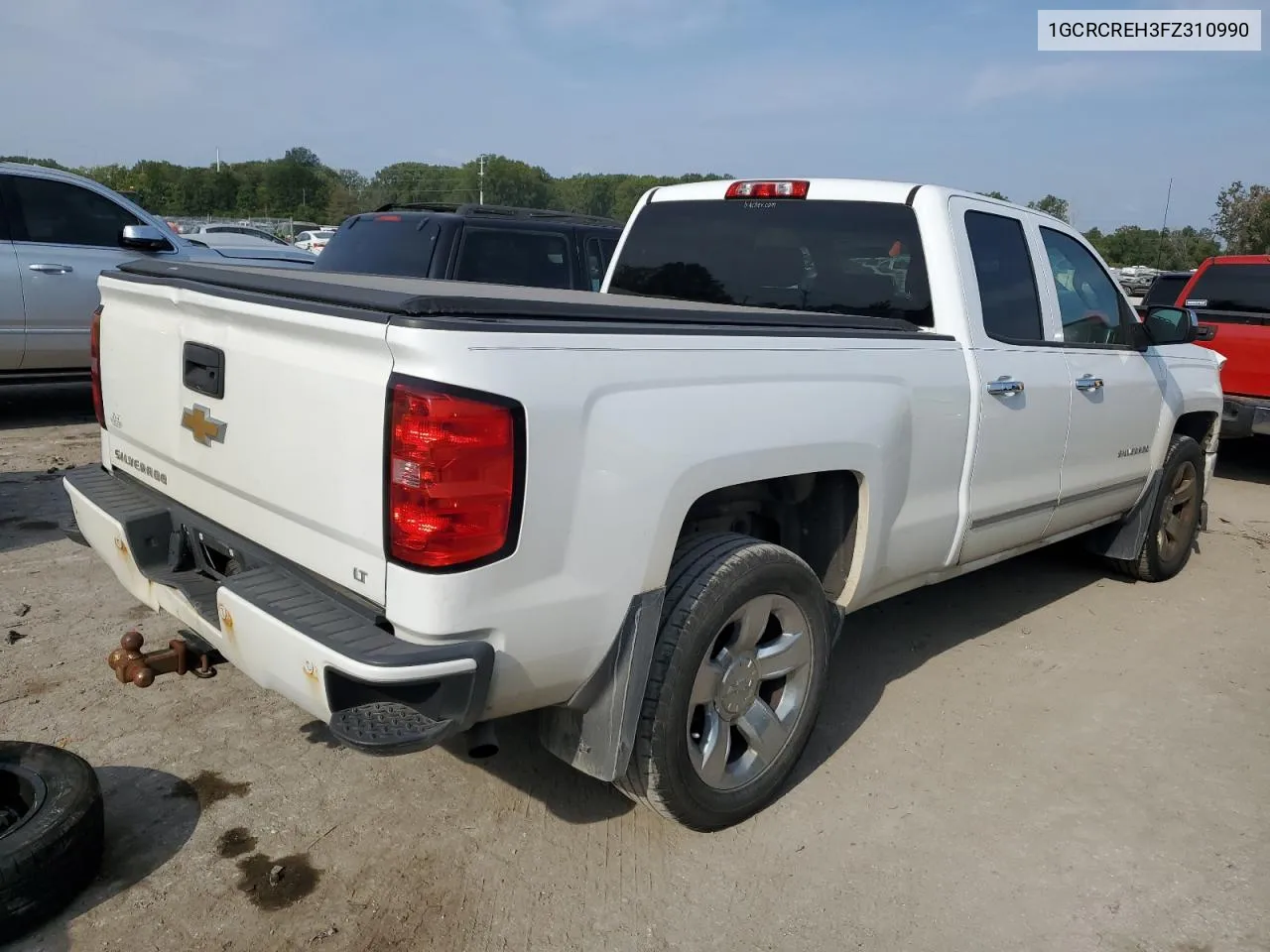 2015 Chevrolet Silverado C1500 Lt VIN: 1GCRCREH3FZ310990 Lot: 68683924