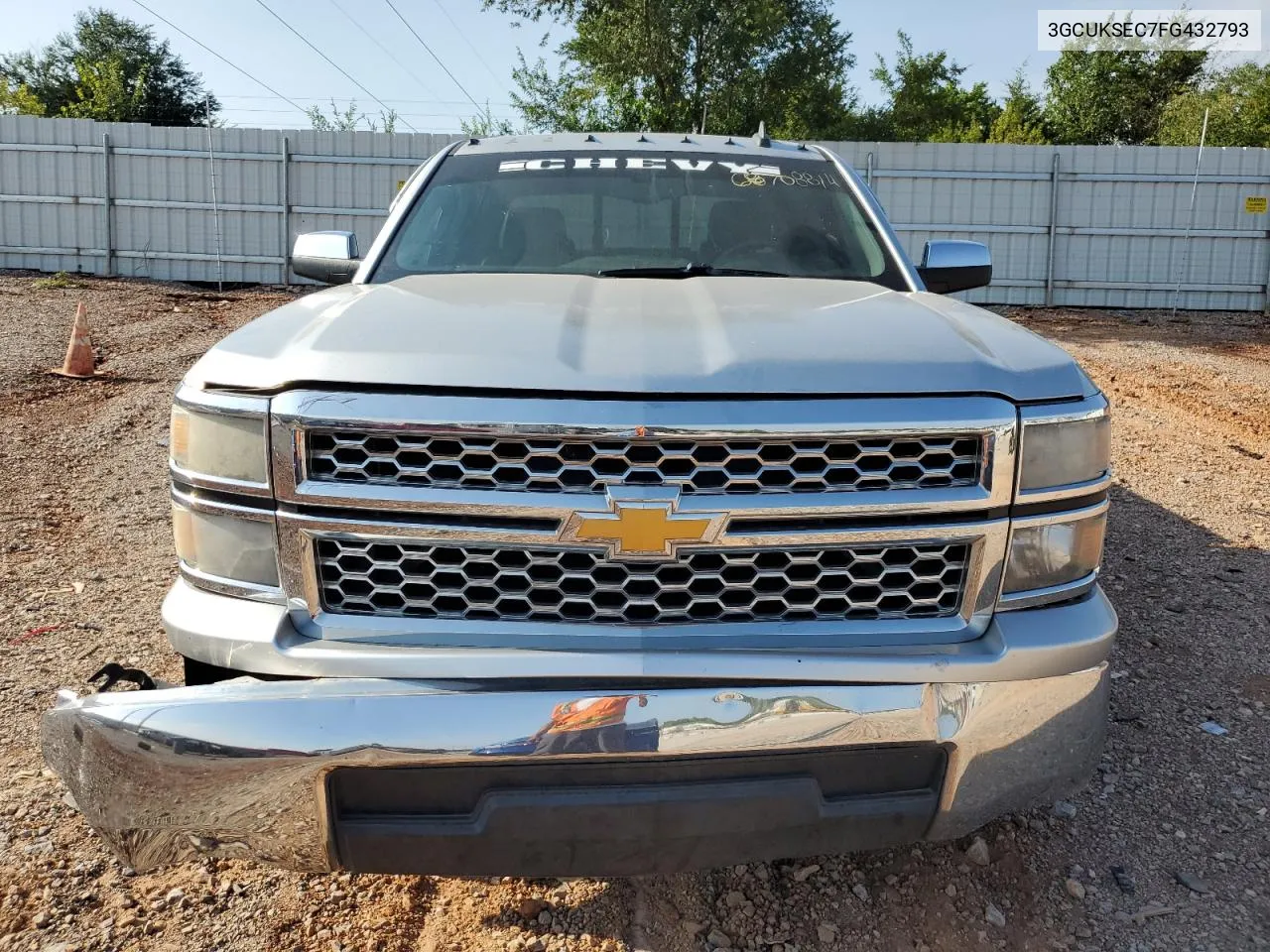 2015 Chevrolet Silverado K1500 Ltz VIN: 3GCUKSEC7FG432793 Lot: 68708814