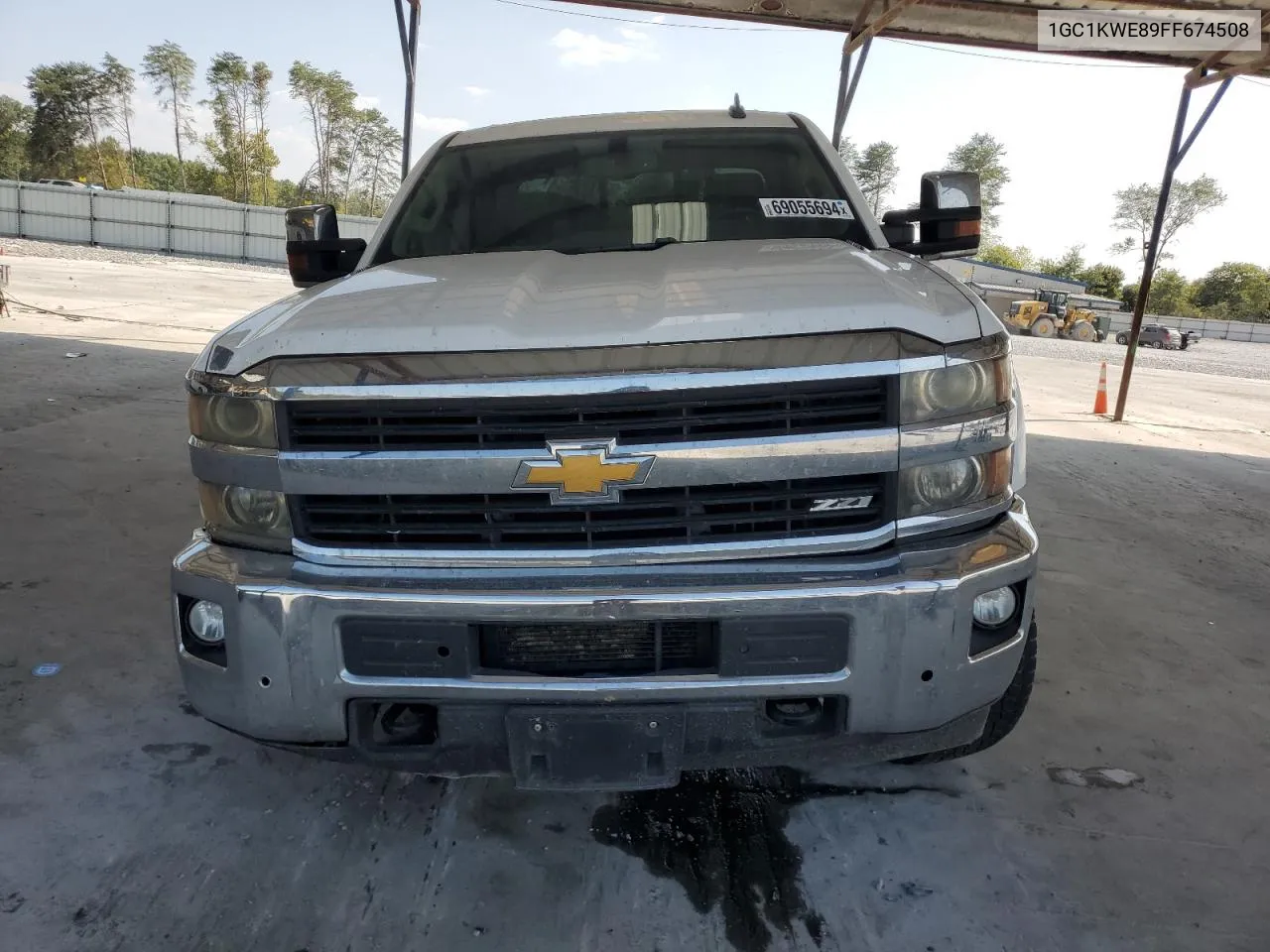 2015 Chevrolet Silverado K2500 Heavy Duty Ltz VIN: 1GC1KWE89FF674508 Lot: 69055694