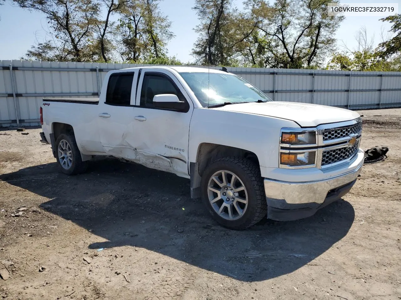 1GCVKREC3FZ332719 2015 Chevrolet Silverado K1500 Lt