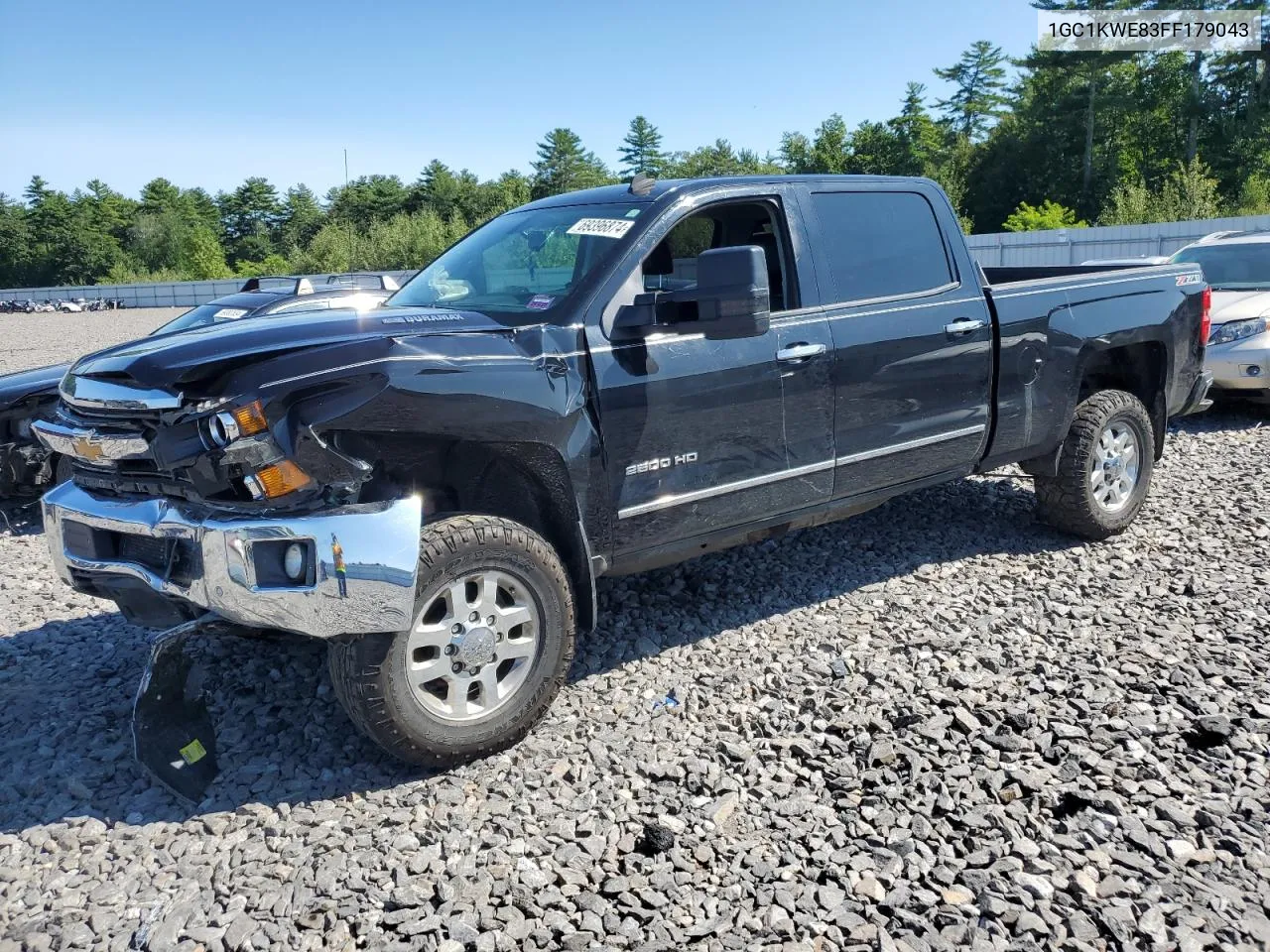 2015 Chevrolet Silverado K2500 Heavy Duty Ltz VIN: 1GC1KWE83FF179043 Lot: 69396874