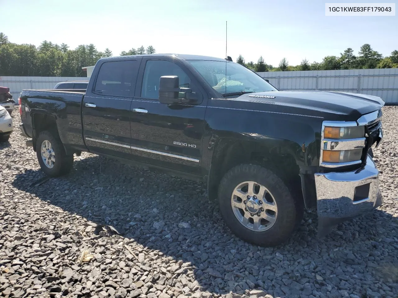 1GC1KWE83FF179043 2015 Chevrolet Silverado K2500 Heavy Duty Ltz