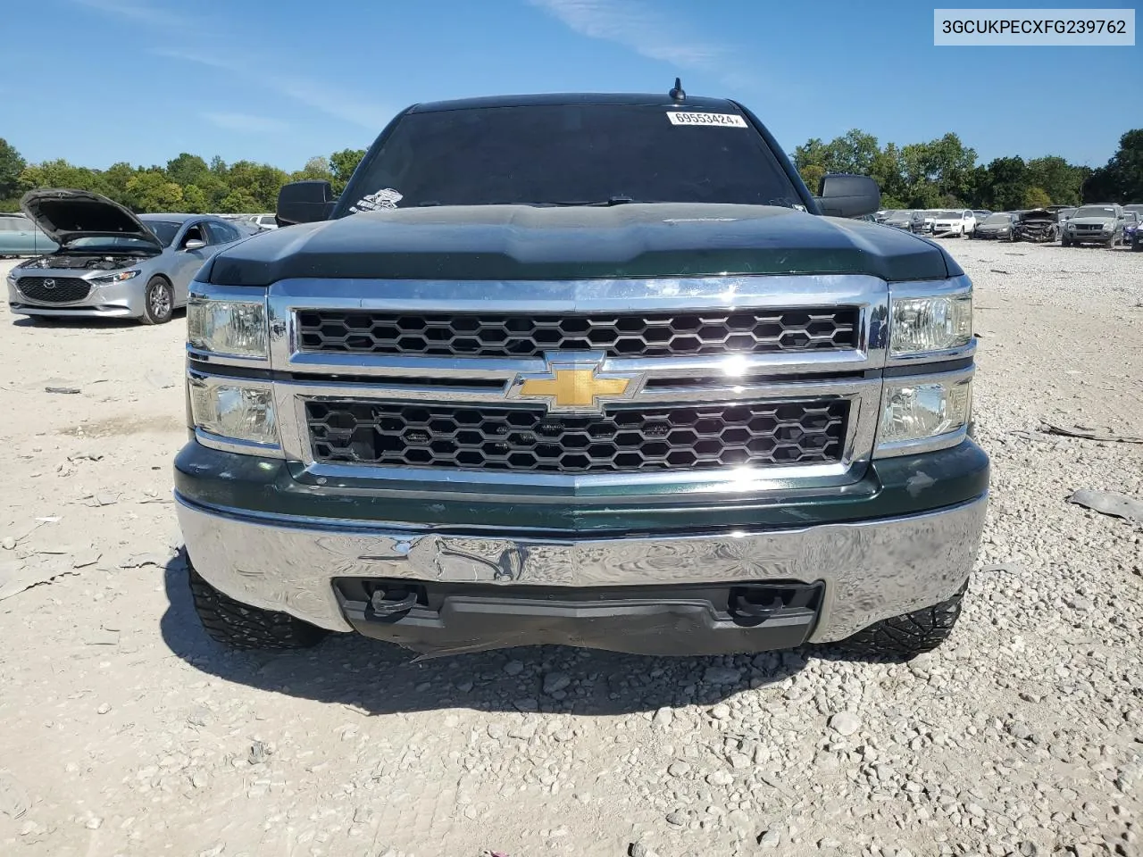 2015 Chevrolet Silverado K1500 VIN: 3GCUKPECXFG239762 Lot: 69553424