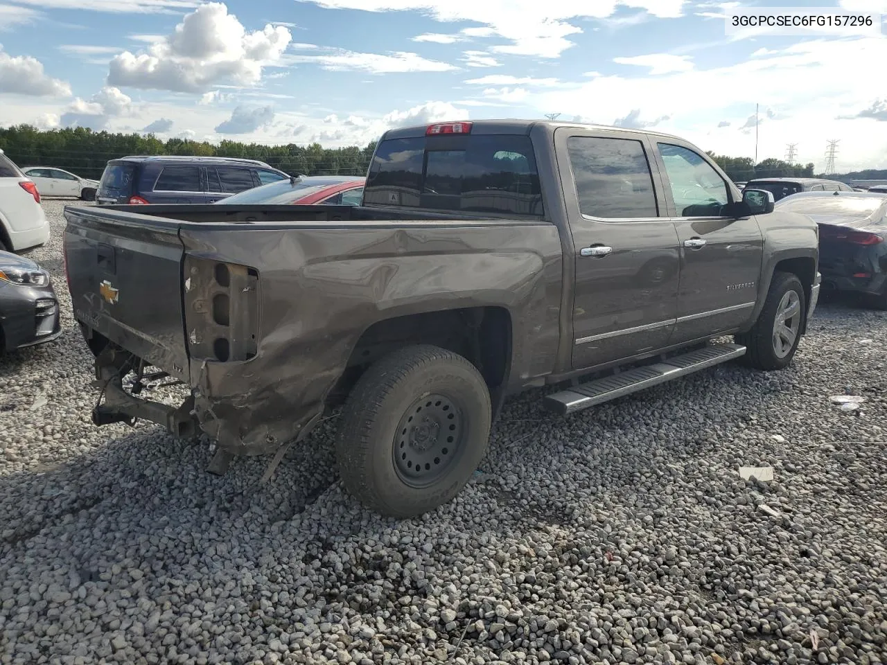 2015 Chevrolet Silverado C1500 Ltz VIN: 3GCPCSEC6FG157296 Lot: 69590954