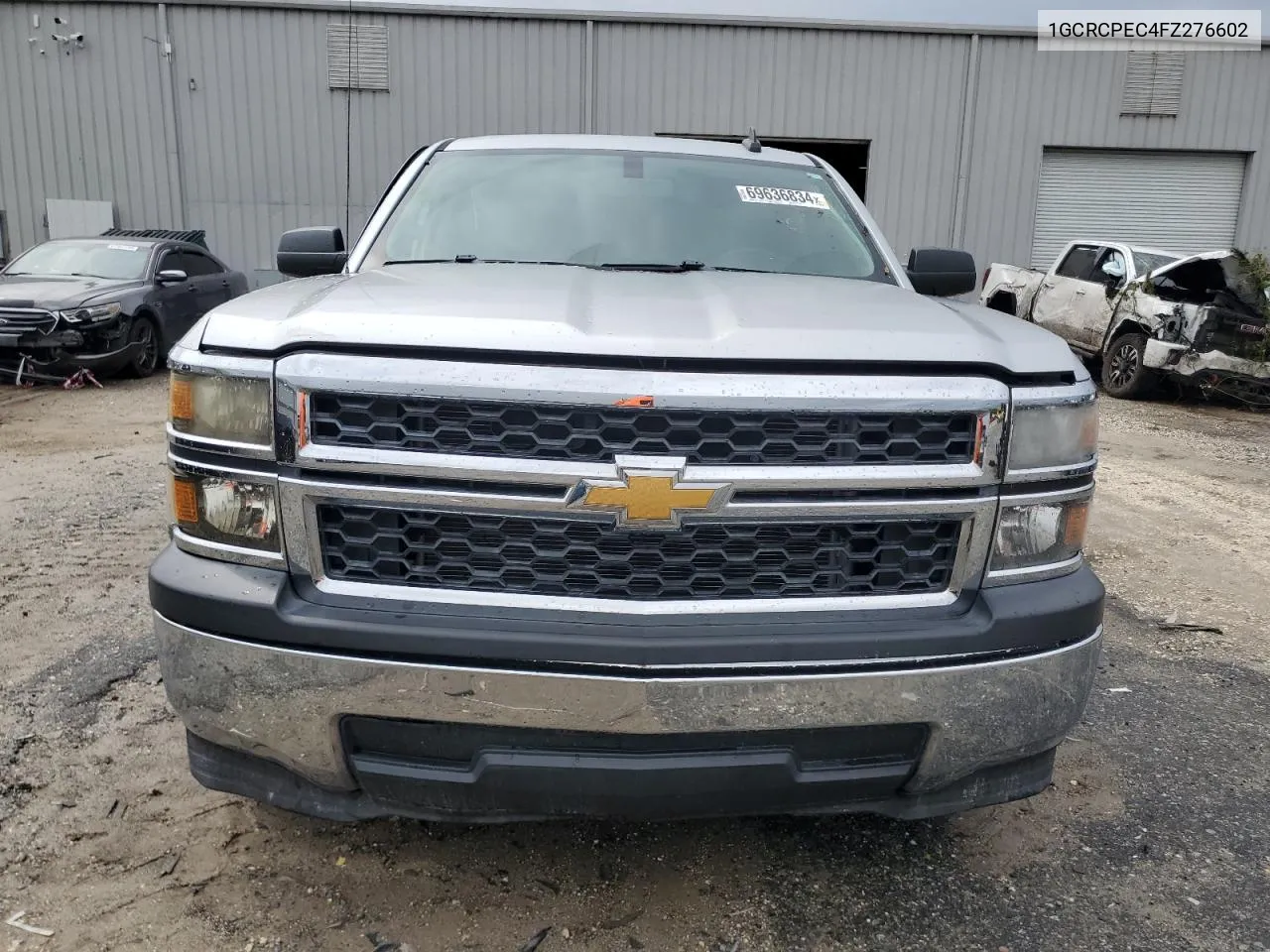 2015 Chevrolet Silverado C1500 VIN: 1GCRCPEC4FZ276602 Lot: 69636834