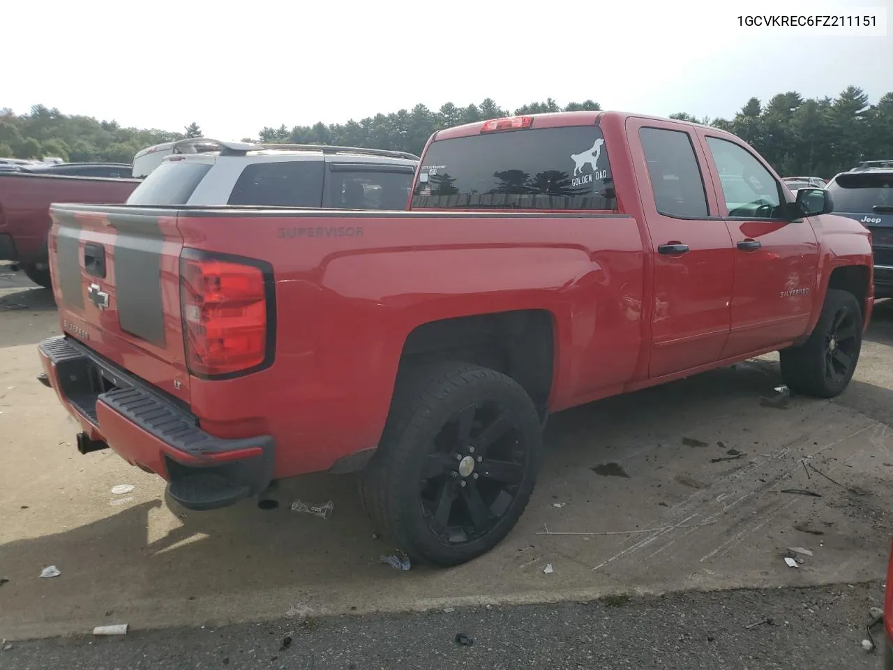 1GCVKREC6FZ211151 2015 Chevrolet Silverado K1500 Lt