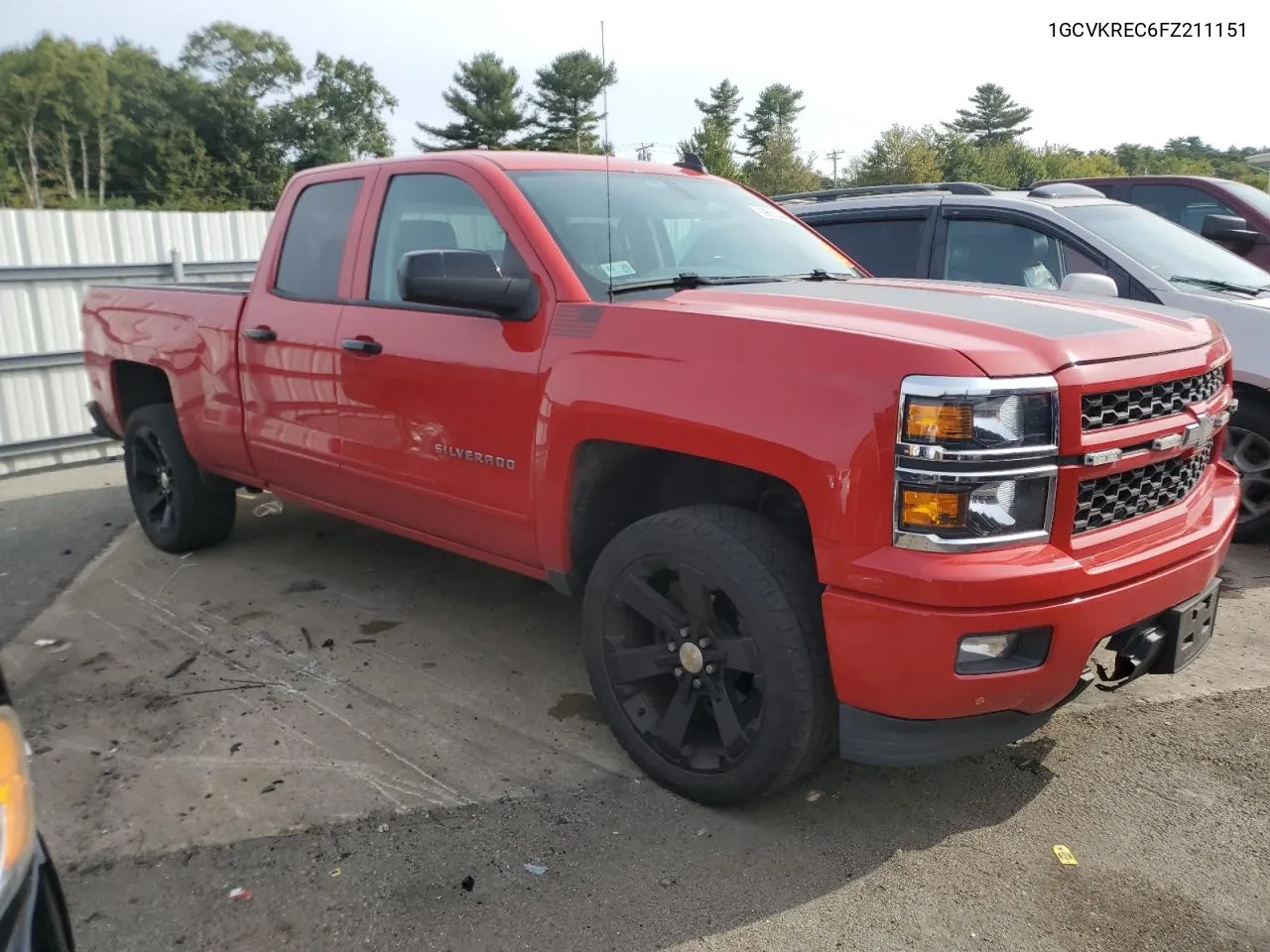 2015 Chevrolet Silverado K1500 Lt VIN: 1GCVKREC6FZ211151 Lot: 69666344