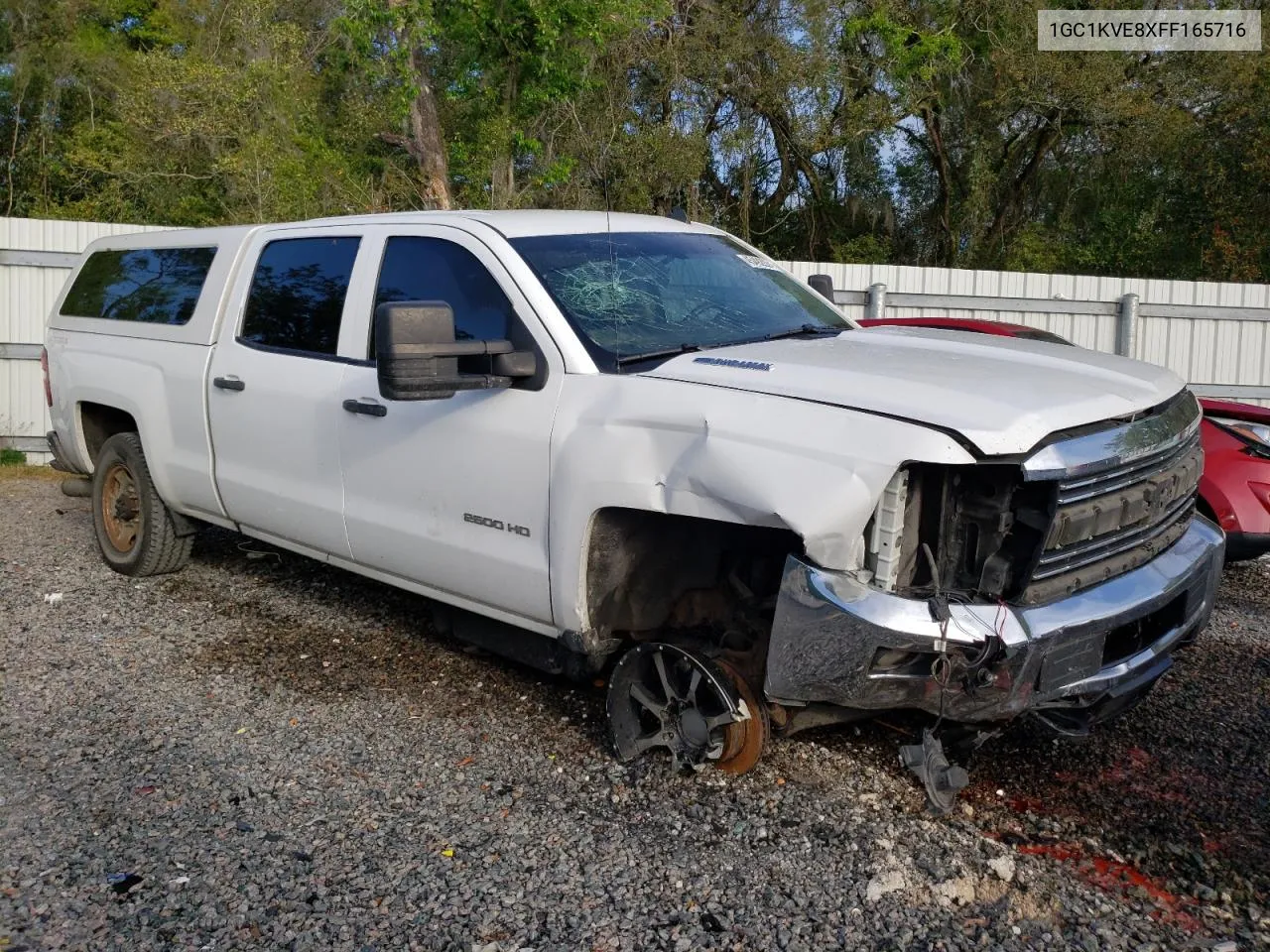 2015 Chevrolet Silverado K2500 Heavy Duty Lt VIN: 1GC1KVE8XFF165716 Lot: 69686354