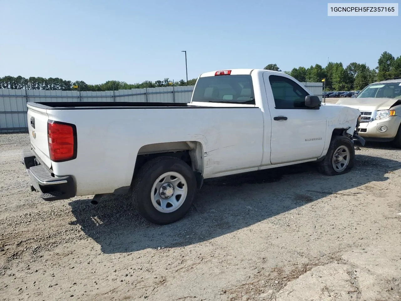 2015 Chevrolet Silverado C1500 VIN: 1GCNCPEH5FZ357165 Lot: 69697074