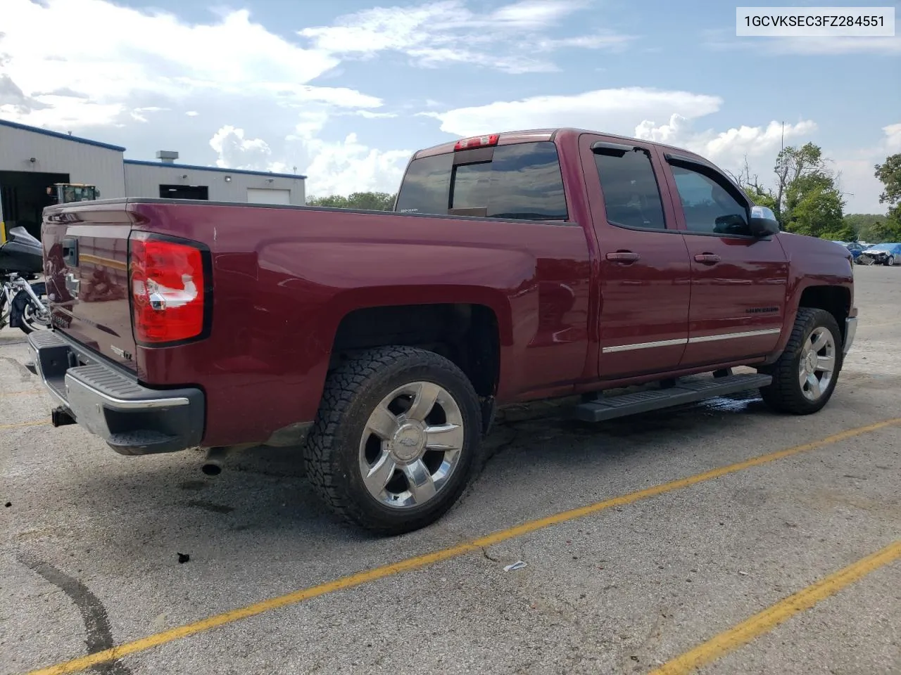 2015 Chevrolet Silverado K1500 Ltz VIN: 1GCVKSEC3FZ284551 Lot: 69771954