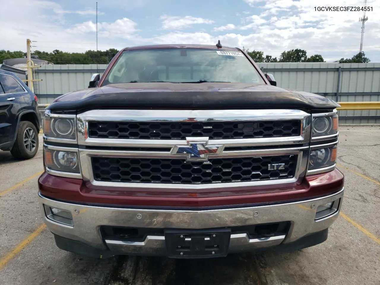 2015 Chevrolet Silverado K1500 Ltz VIN: 1GCVKSEC3FZ284551 Lot: 69771954