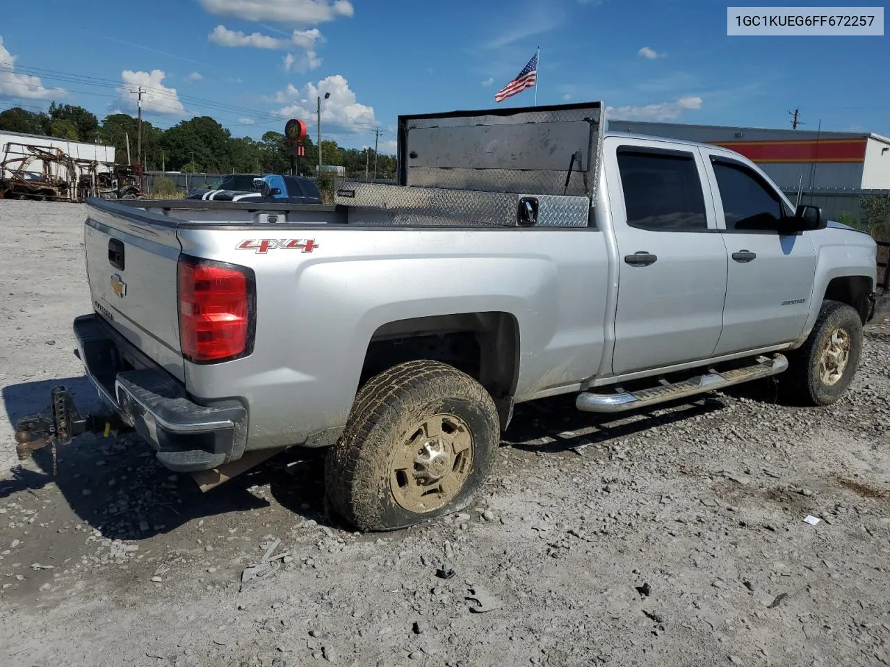 2015 Chevrolet Silverado K2500 Heavy Duty VIN: 1GC1KUEG6FF672257 Lot: 69788934