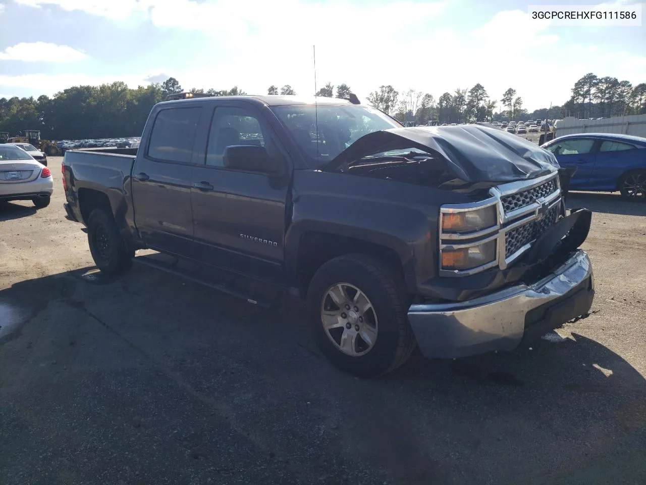 3GCPCREHXFG111586 2015 Chevrolet Silverado C1500 Lt