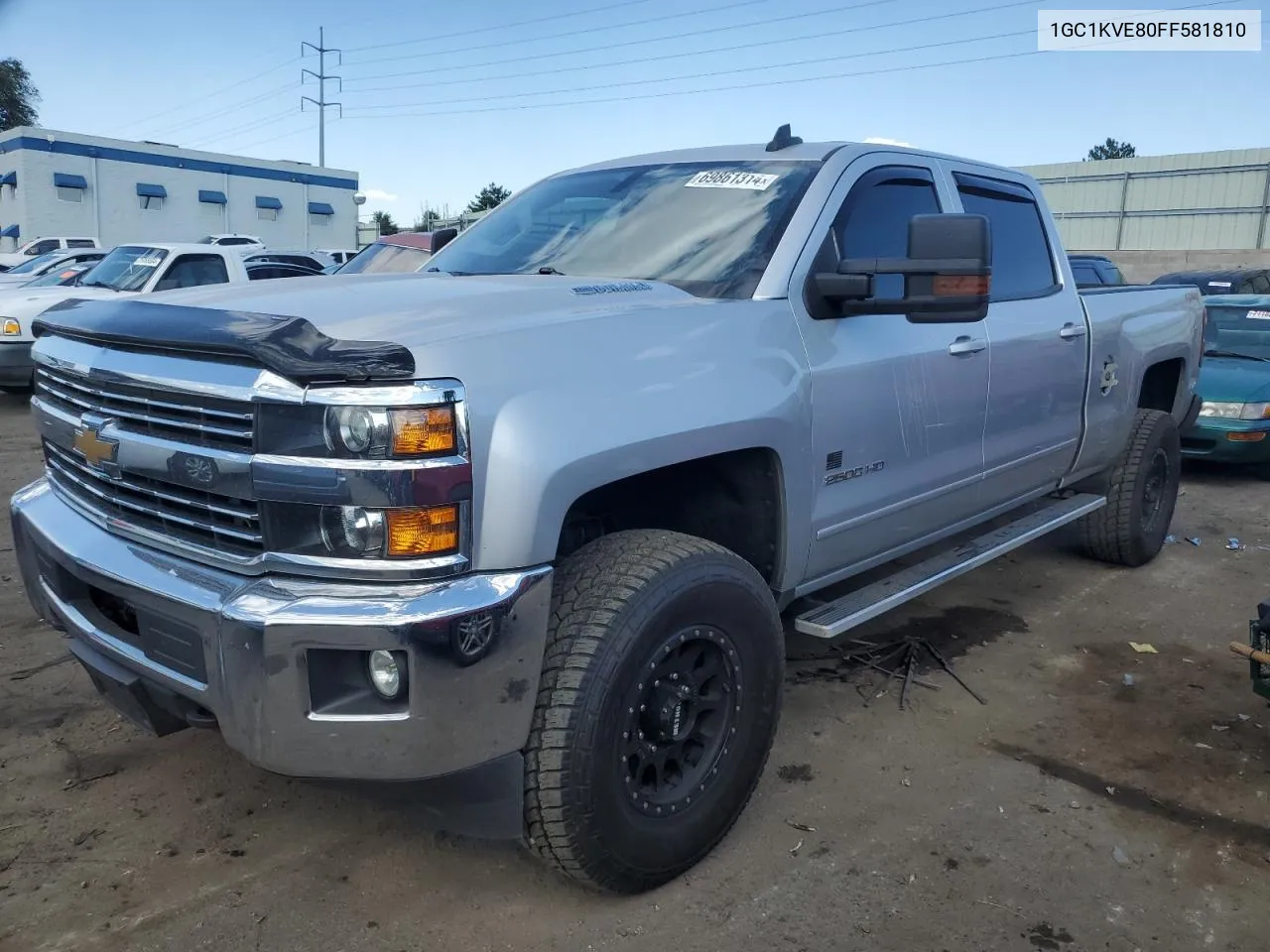 1GC1KVE80FF581810 2015 Chevrolet Silverado K2500 Heavy Duty Lt