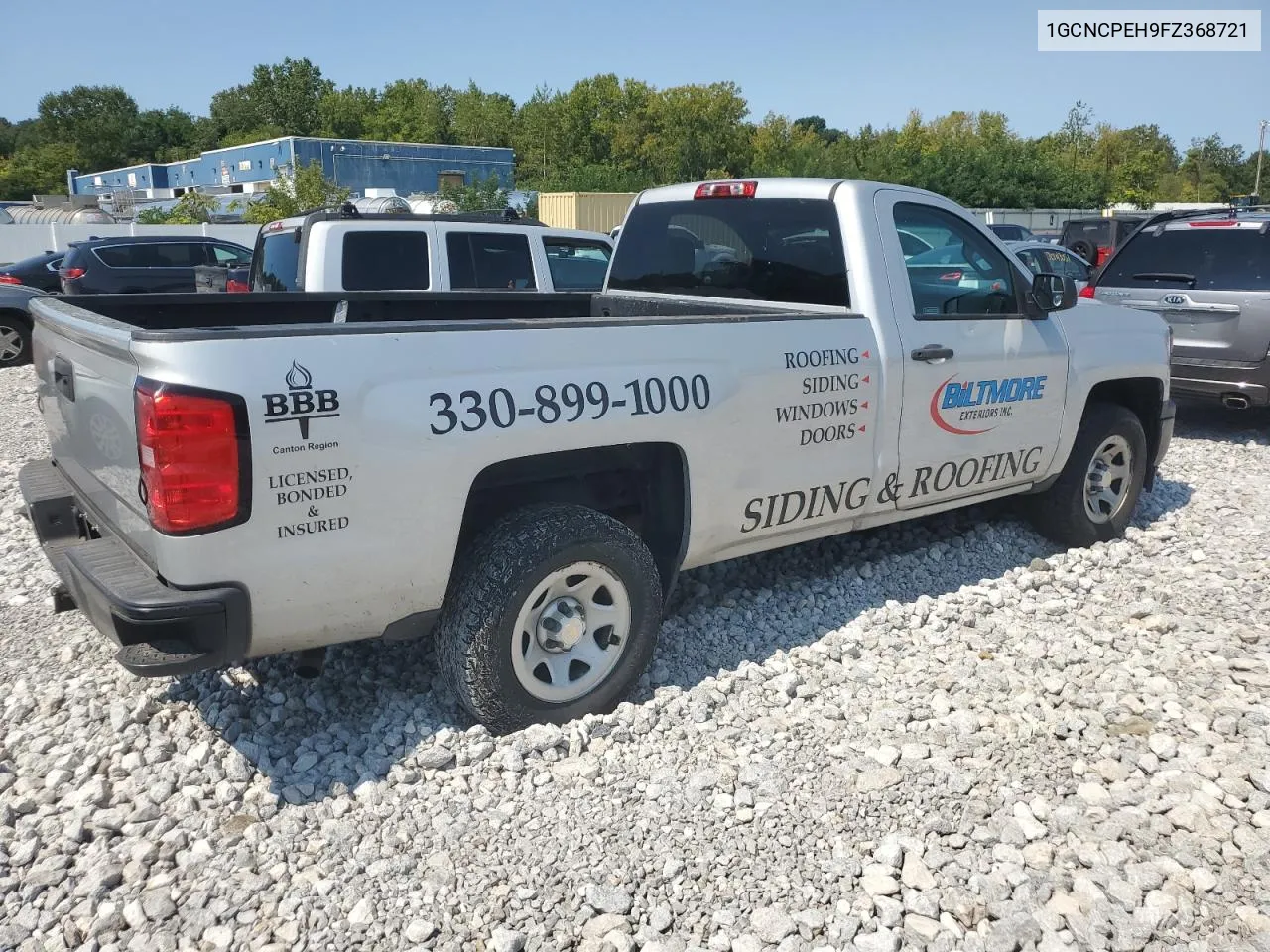 2015 Chevrolet Silverado C1500 VIN: 1GCNCPEH9FZ368721 Lot: 70176444