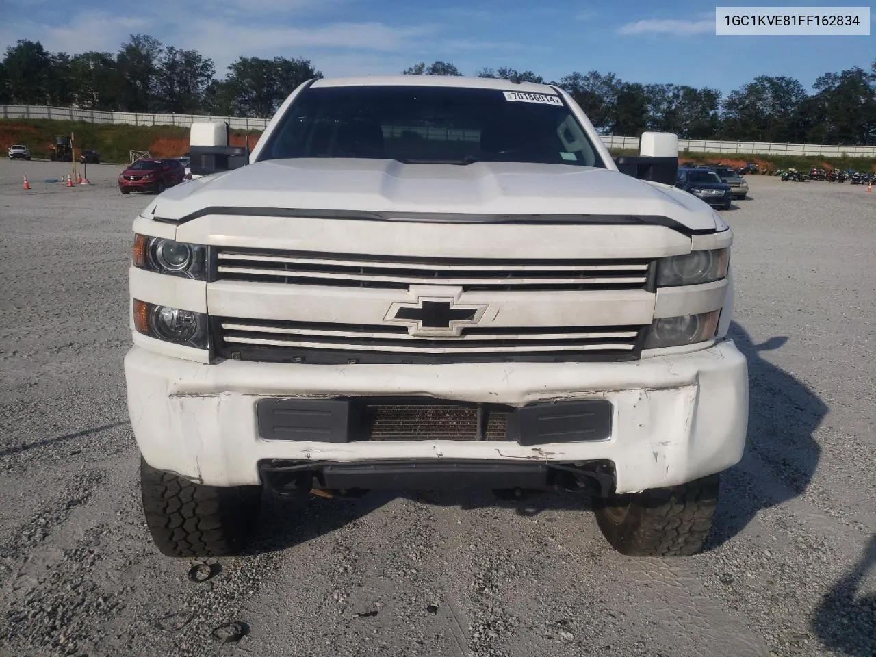 2015 Chevrolet Silverado K2500 Heavy Duty Lt VIN: 1GC1KVE81FF162834 Lot: 70186914